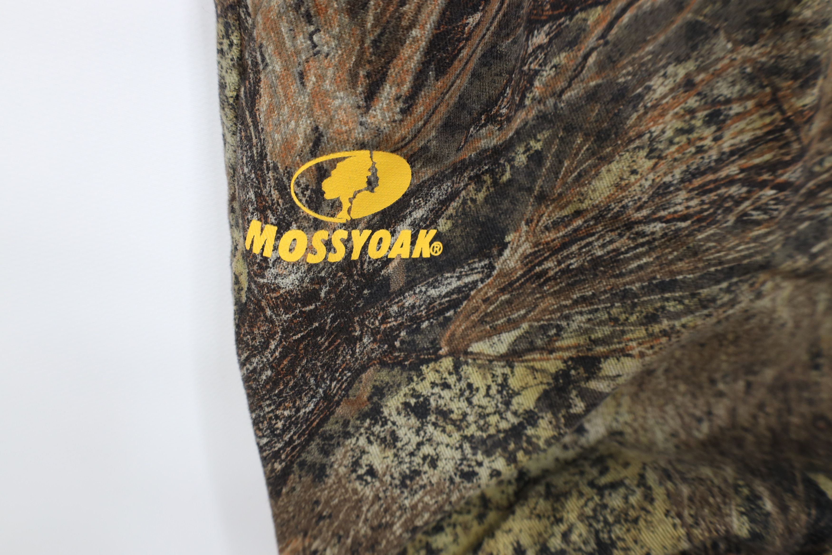 Mossy Oaks Vintage Mossy Oak Camouflage Wide Leg Camouflage Cargo Pants Size US 36 / EU 52 - 6 Thumbnail