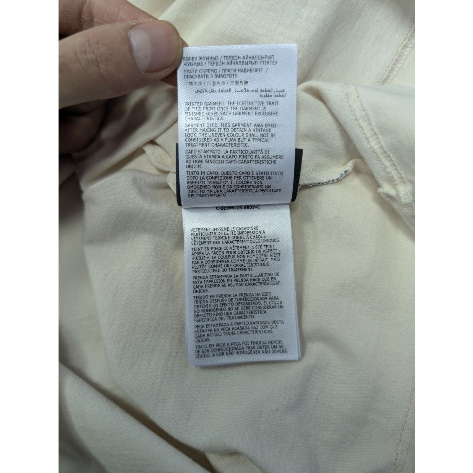 Moncler × Palm Angels o1rshd1 Short Sleeve T-Shirt in White Size US L / EU 52-54 / 3 - 15 Thumbnail