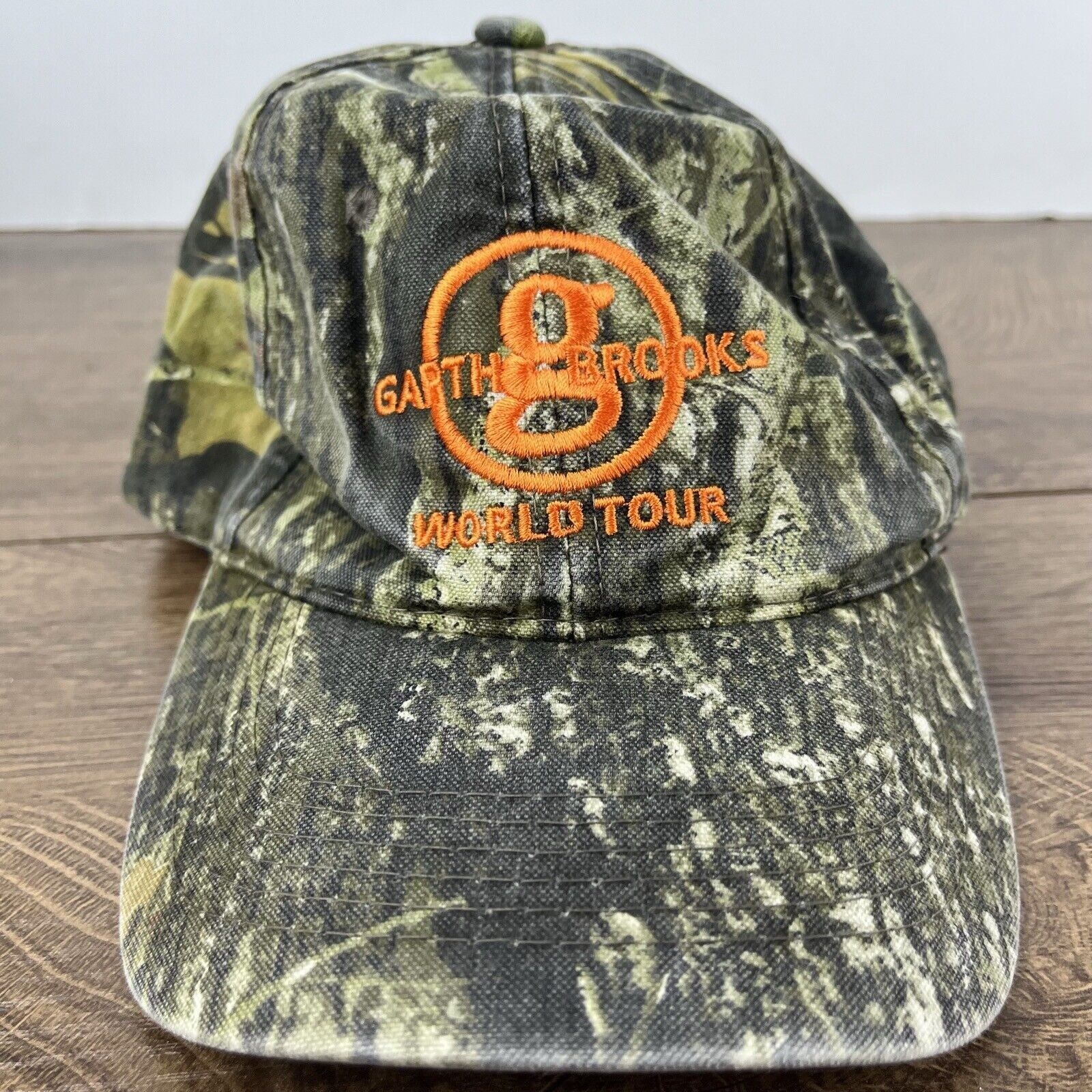 Other Garth Brooks Hat World Tour Hat Green Camo Cap Adjustable Ca Size ONE SIZE - 5 Thumbnail