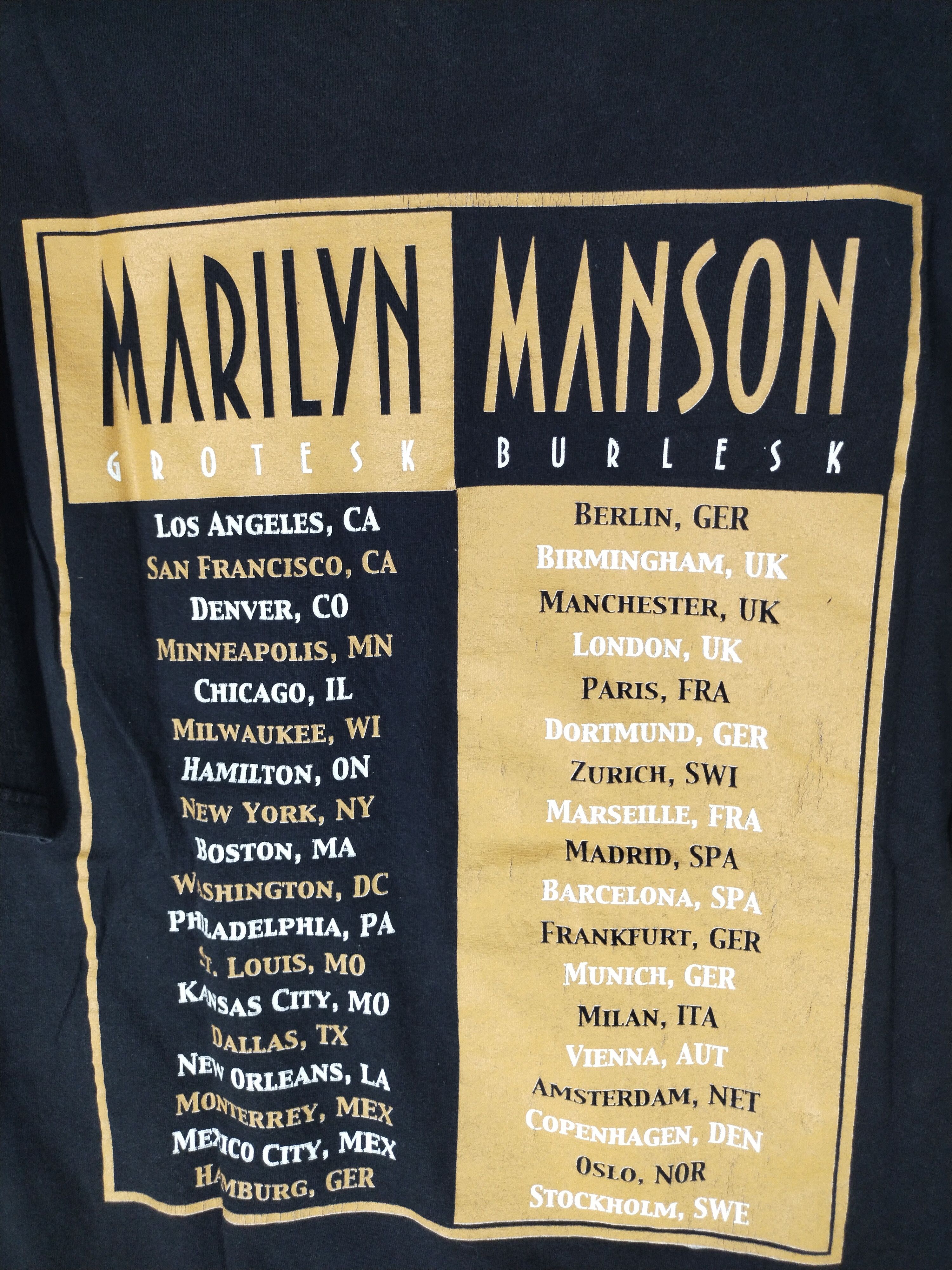 Marilyn Manson 03's Vintage The Golden Age Of Grotesque Promo Shirt Tee Size US M / EU 48-50 / 2 - 9 Thumbnail
