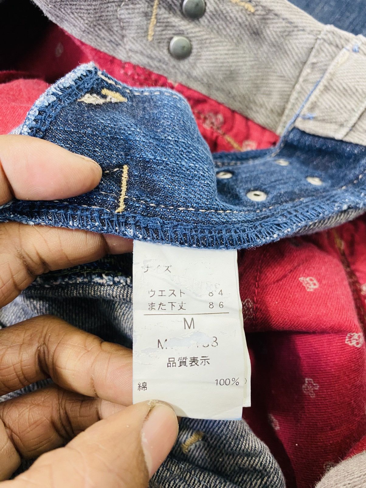 Marithe + Francois Girbaud Vintage Marithe Francois Girbaud Distressed Jeans Size US 34 / EU 50 - 20 Thumbnail