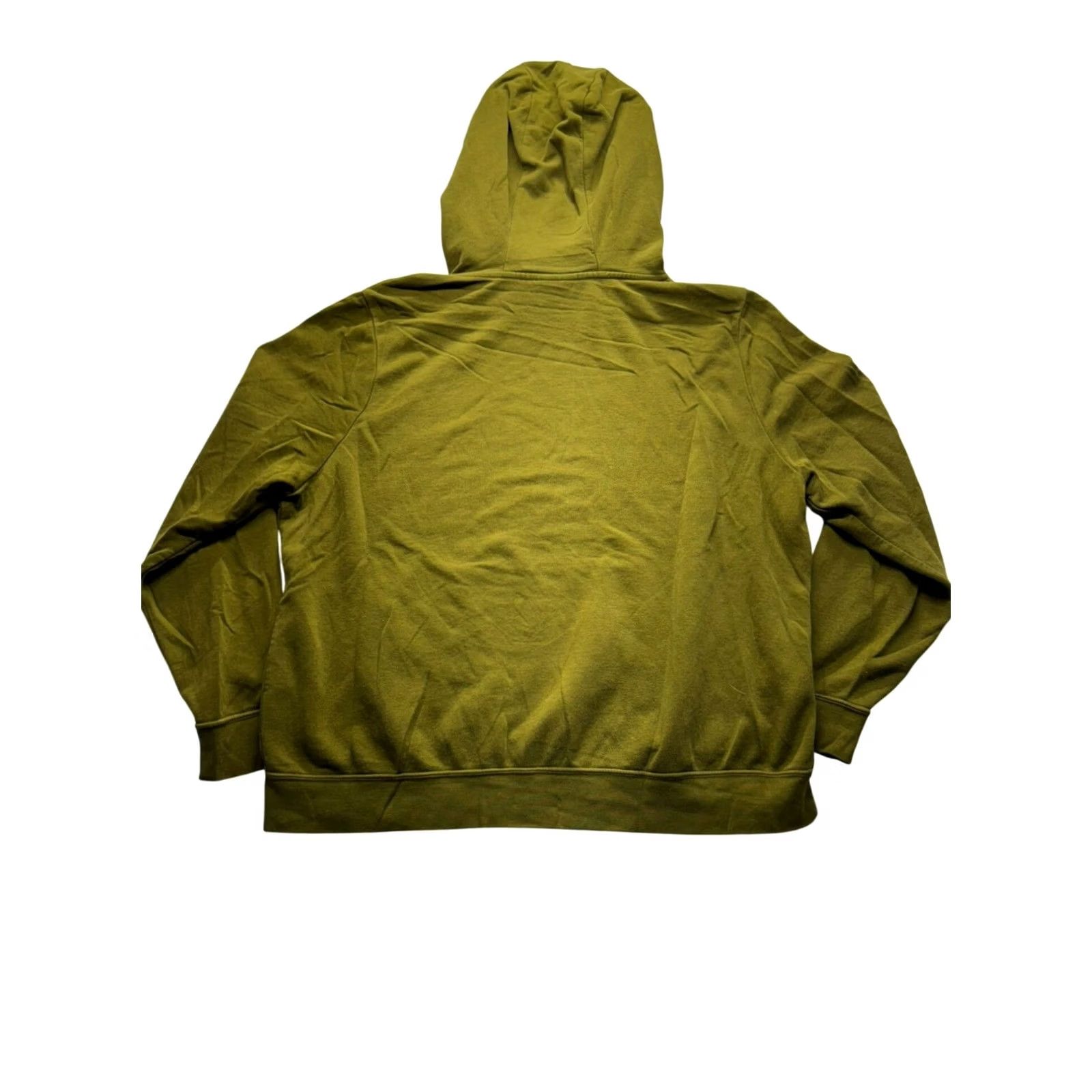Nike VINTAGE Men’s Nike Hoodie Mens XLarge Green Pullover Hoodie Nike Swoosh 24in length 25 1/2in pit to pit Athletic Size US XL / EU 56 / 4 - 2 Thumbnail