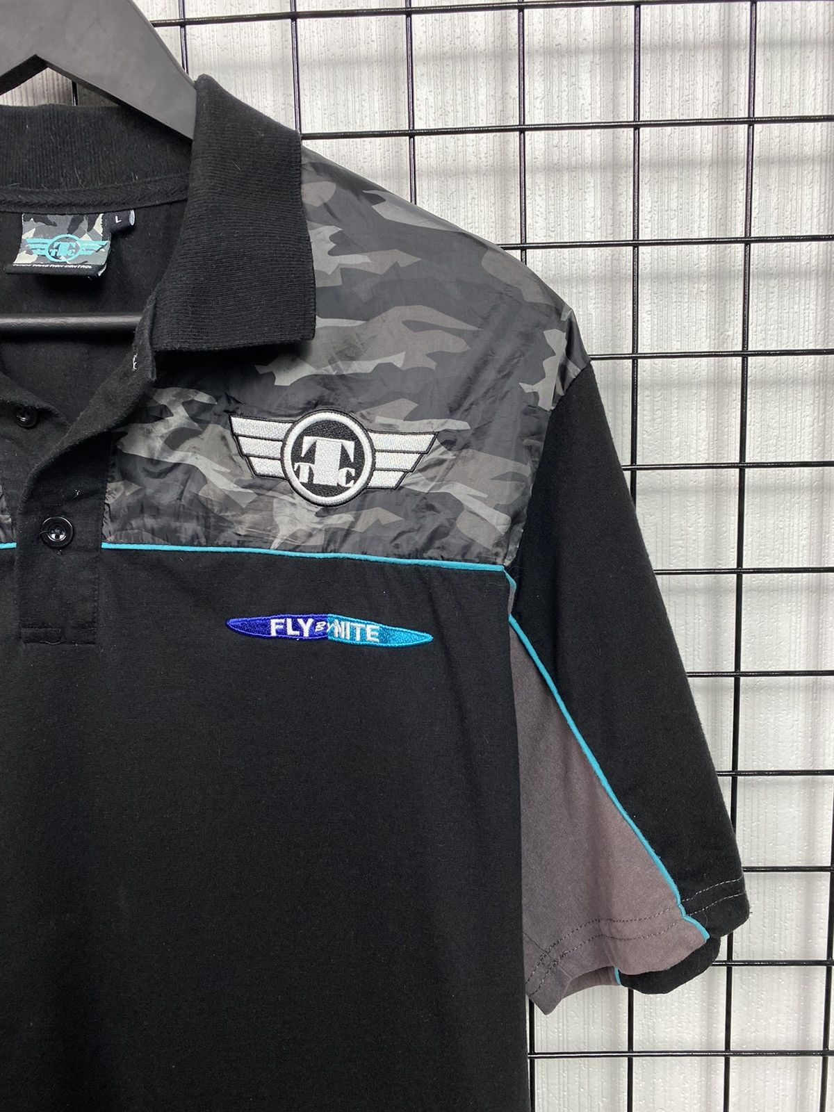 Other Monster Energy Racing Polo tee Men L size black T-Shirt Size US L / EU 52-54 / 3 - 5 Thumbnail