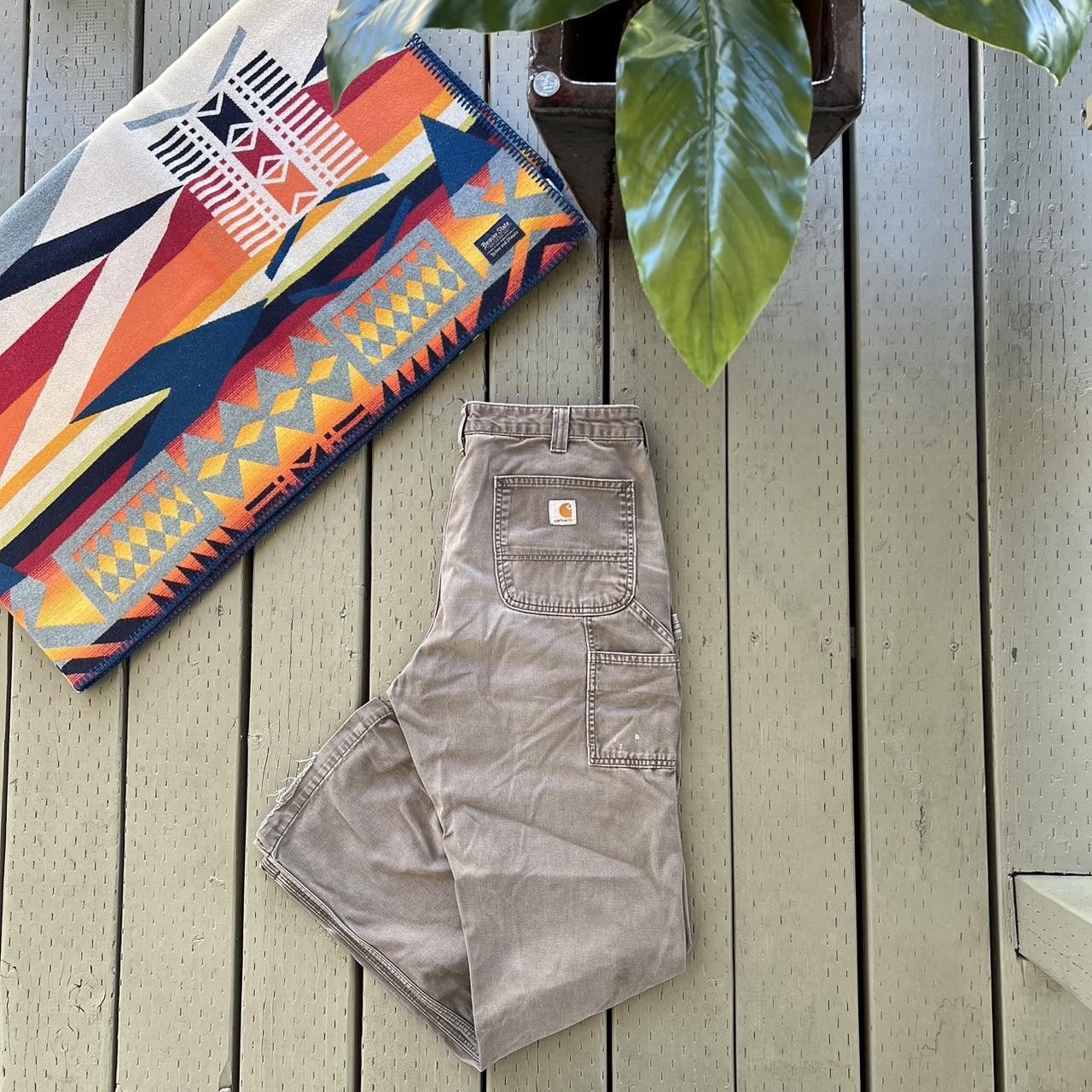Carhartt Carhartt Pants Men’s 34x32 Relaxed Carpenter Workwear brown Size US 34 / EU 50 - 3 Thumbnail
