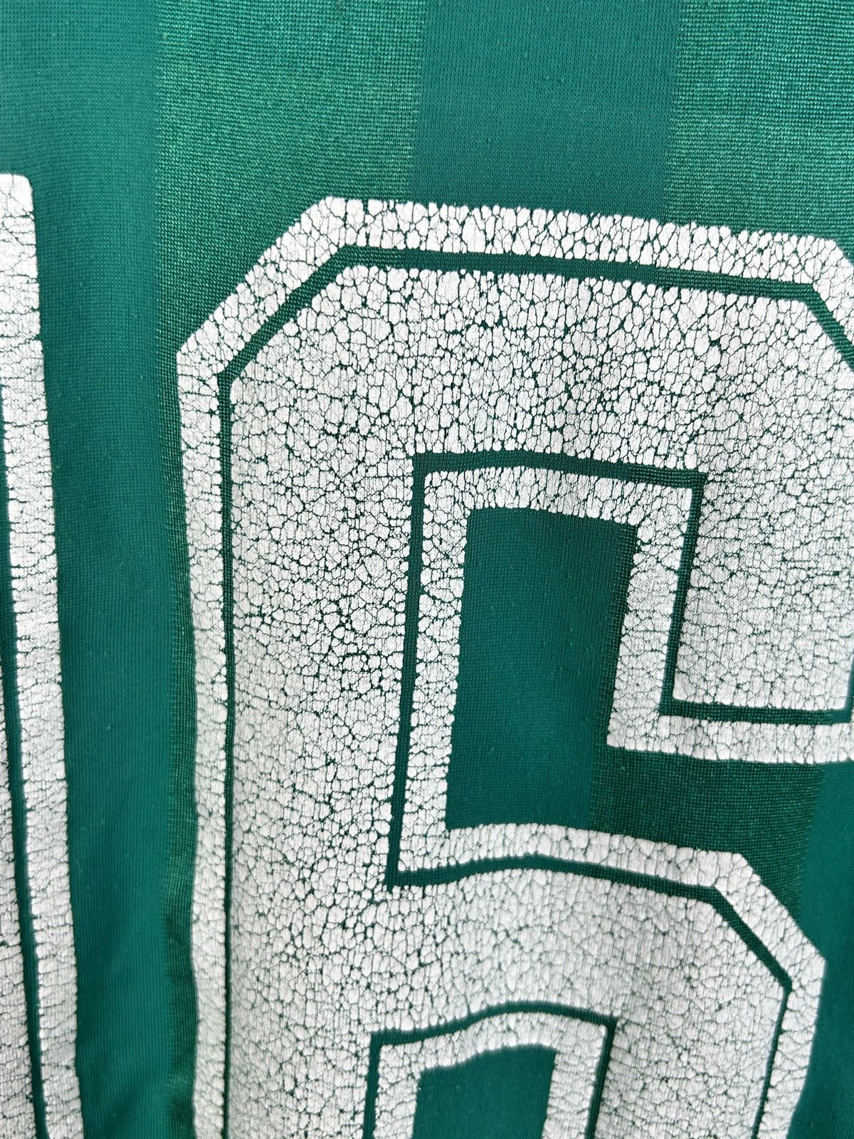 Puma 80s Vintage Enkopings SK #16 Match Worn Home Jersey Green XL Size US XL / EU 56 / 4 - 8 Thumbnail