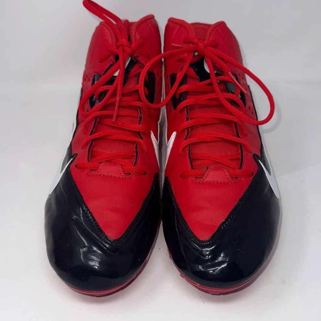 Nike Nike Alpha Strike Football Cleats Red Black Men Size 14 Size US 14 / EU 47 - 2 Thumbnail