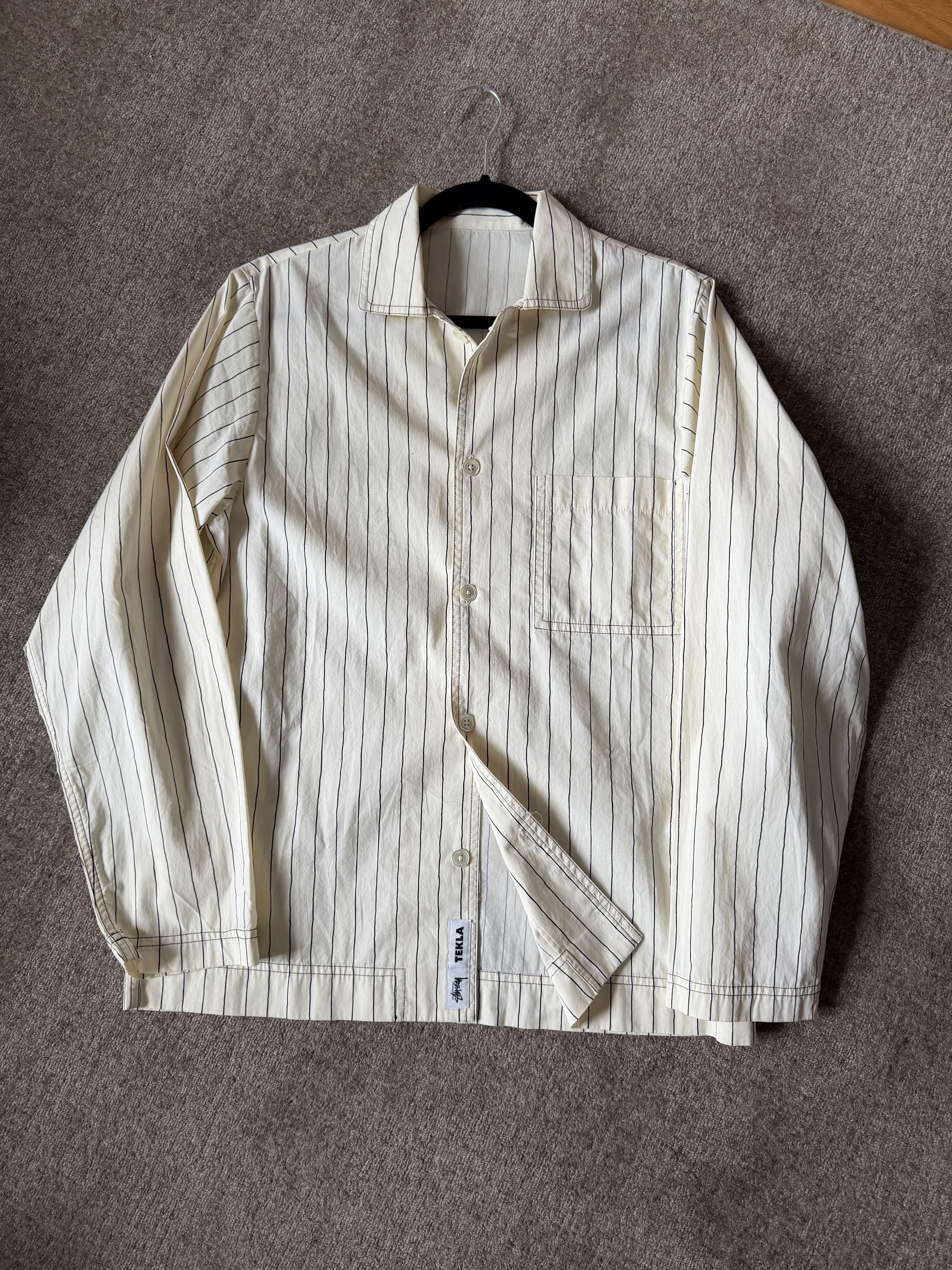 Stussy × Tekla Stussy x Tekla Pajama Set (Shirt & Shorts) | Grailed