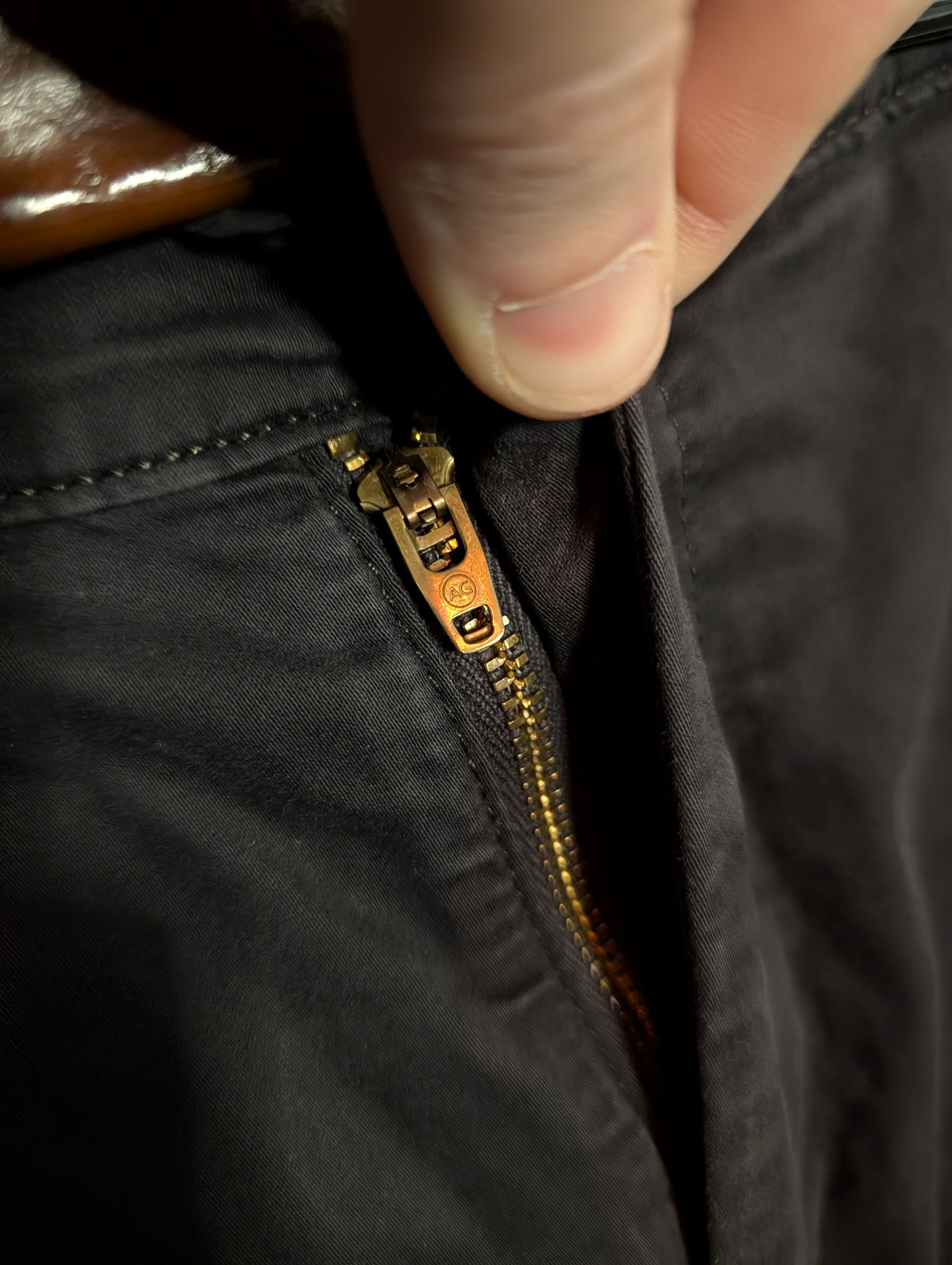 AG Adriano Goldschmied The Marshall Slim Chino mens pants 36 waist Size US 36 / EU 52 - 3 Thumbnail