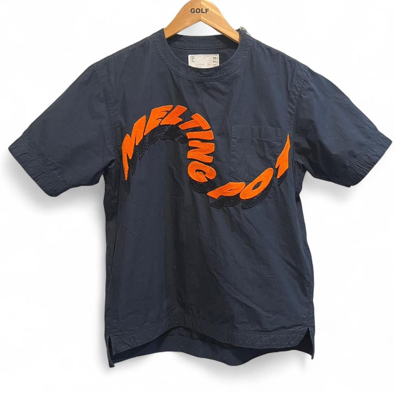 Sacai Melting Pot Chainstitch Embroidered Top Size US S / EU 44-46 / 1 - 1 Thumbnail