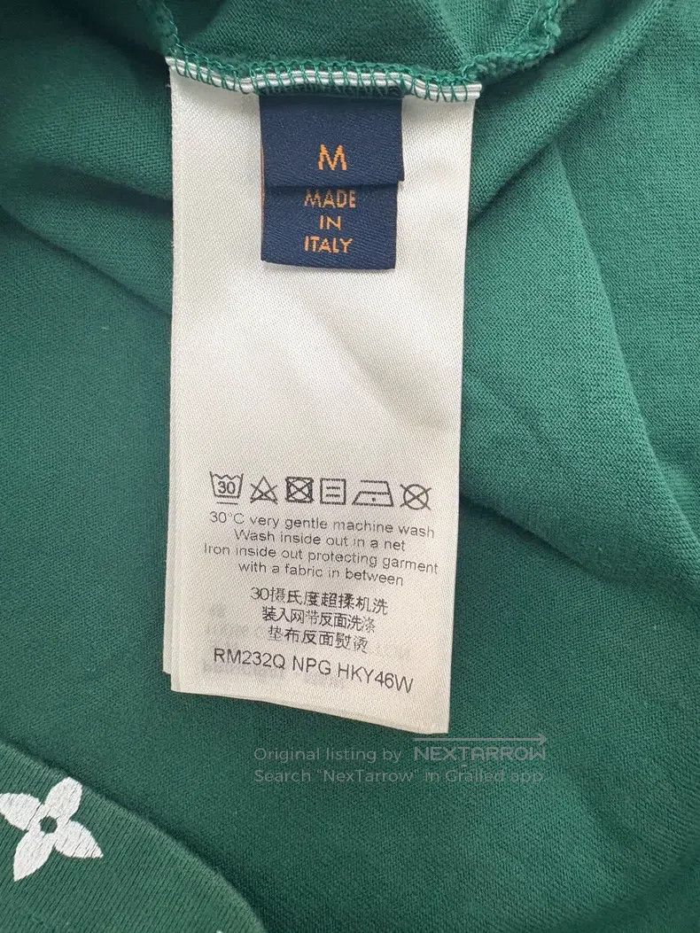 Louis Vuitton Louis Vuitton Green gradient full print short sleeve Size US M / EU 48-50 / 2 - 6 Thumbnail