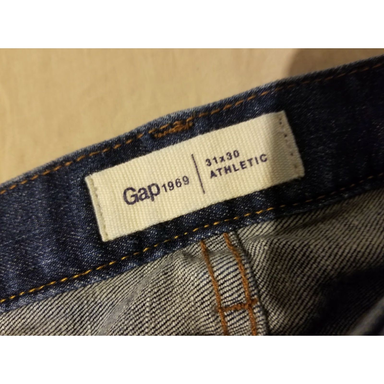 Gap VINTAGE? No. Final: Gap Jeans Mens Athletic Straight Denim 31x30 Blue Pants Size 31 30 Regular Inseam 30 Jeans Pants Mens Offset: 31x30? Size US 31 - 5 Thumbnail