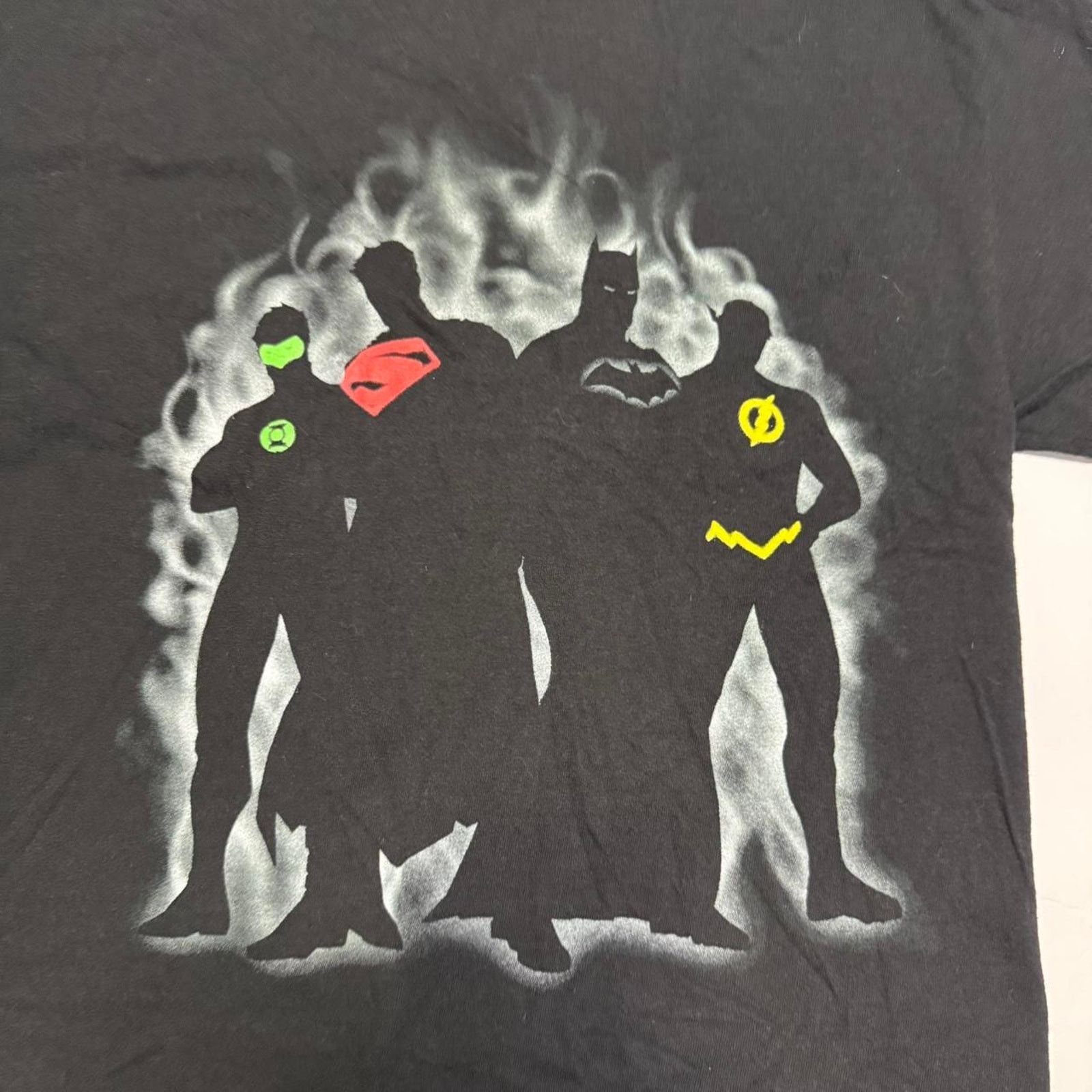 DC Comics Justice League Graphic T-shirt Men's M Black DC Comics Size US M / EU 48-50 / 2 - 2 Thumbnail