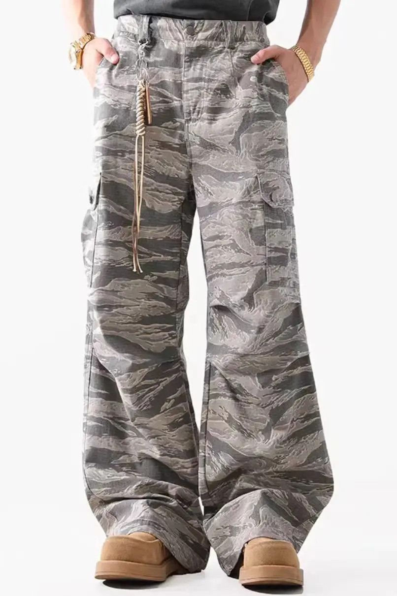 Designer × Japanese Brand Vintage Hip Hop Punk Loose Casual Pants Size US 32 / EU 48 - 1 Thumbnail