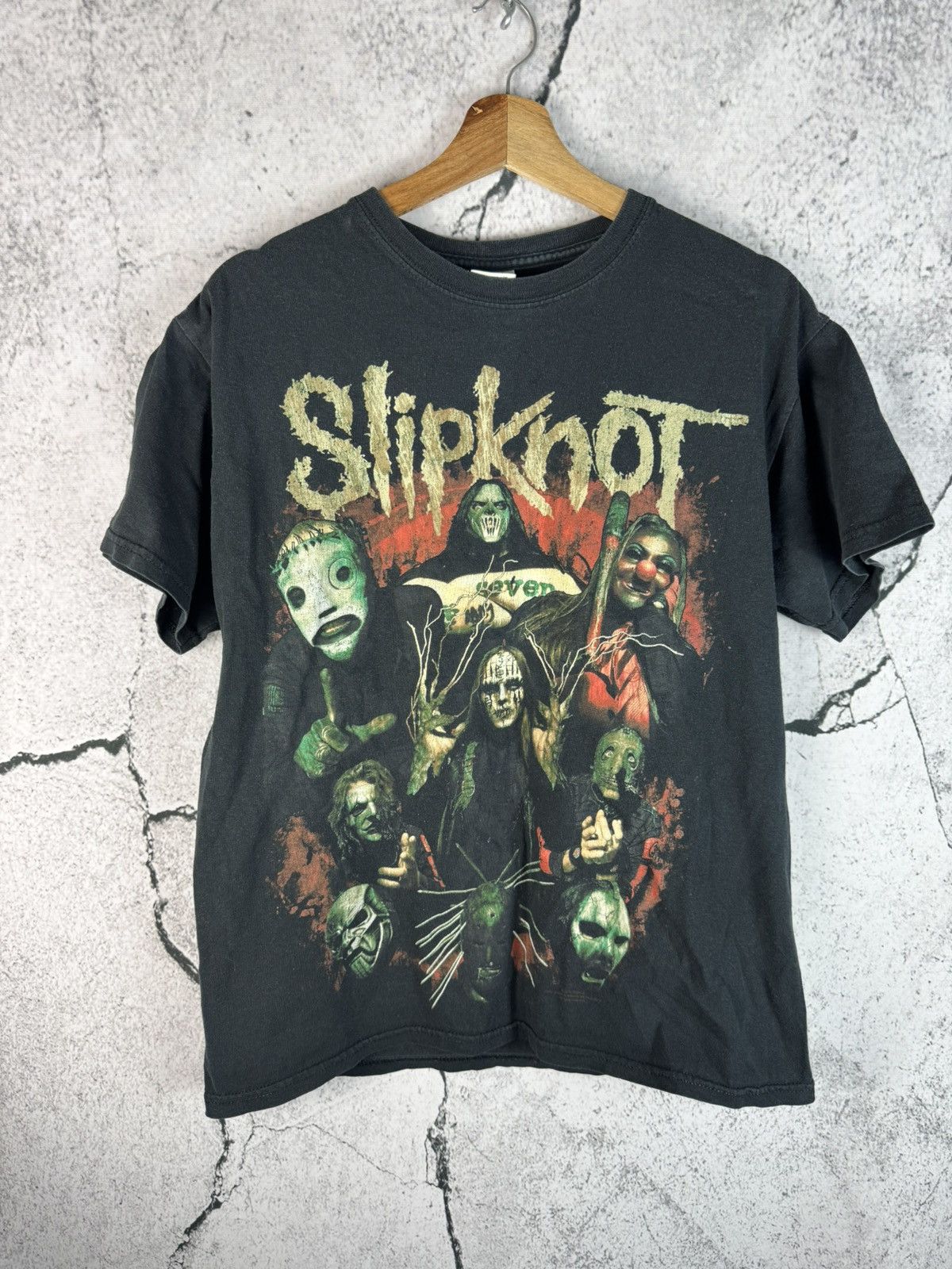 Band Tees Vintage Slipknot band tee 00s vtg Size US M / EU 48-50 / 2 - 1 Thumbnail
