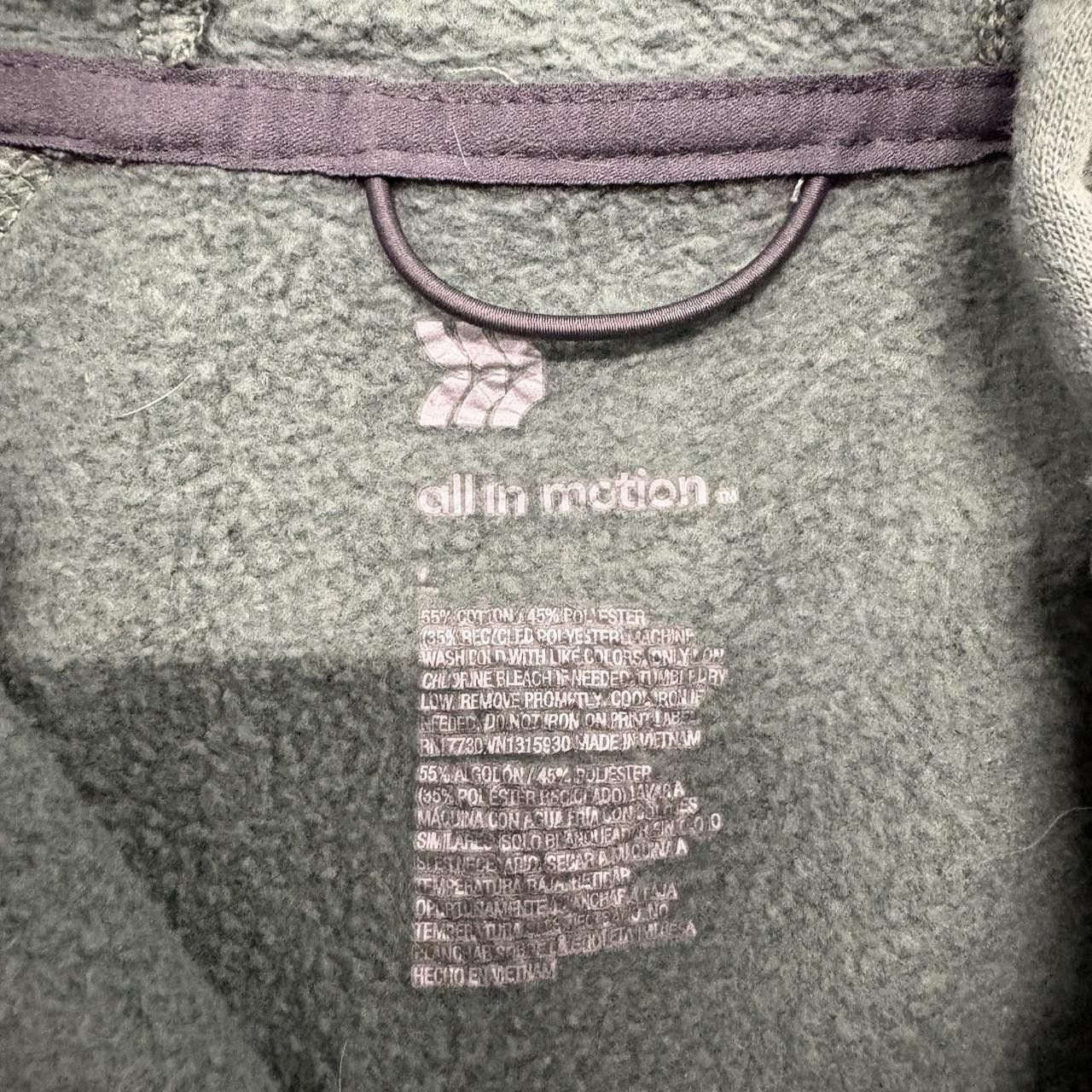 Vintage Crazy Vintage Y2K/2000s Blank Green Teal Sportswear Zipup Hoodie! Size US L / EU 52-54 / 3 - 3 Thumbnail