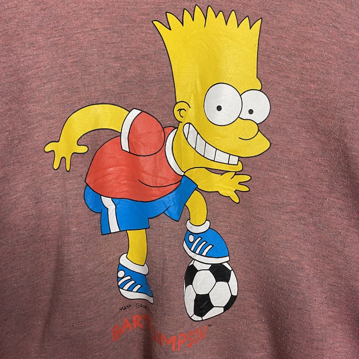 Japanese Brand 📌Vintage Hoodie Pull Over Bart Simpsons Big Logo Size US L / EU 52-54 / 3 - 16 Thumbnail