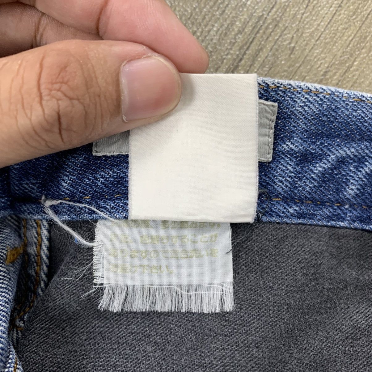 Comme des Garcons × Comme des Garcons Homme × Junya Watanabe 80’s Comme des Garcons Homme Stone Wash Blue Jeans Size US 26 / EU 42 - 9 Thumbnail