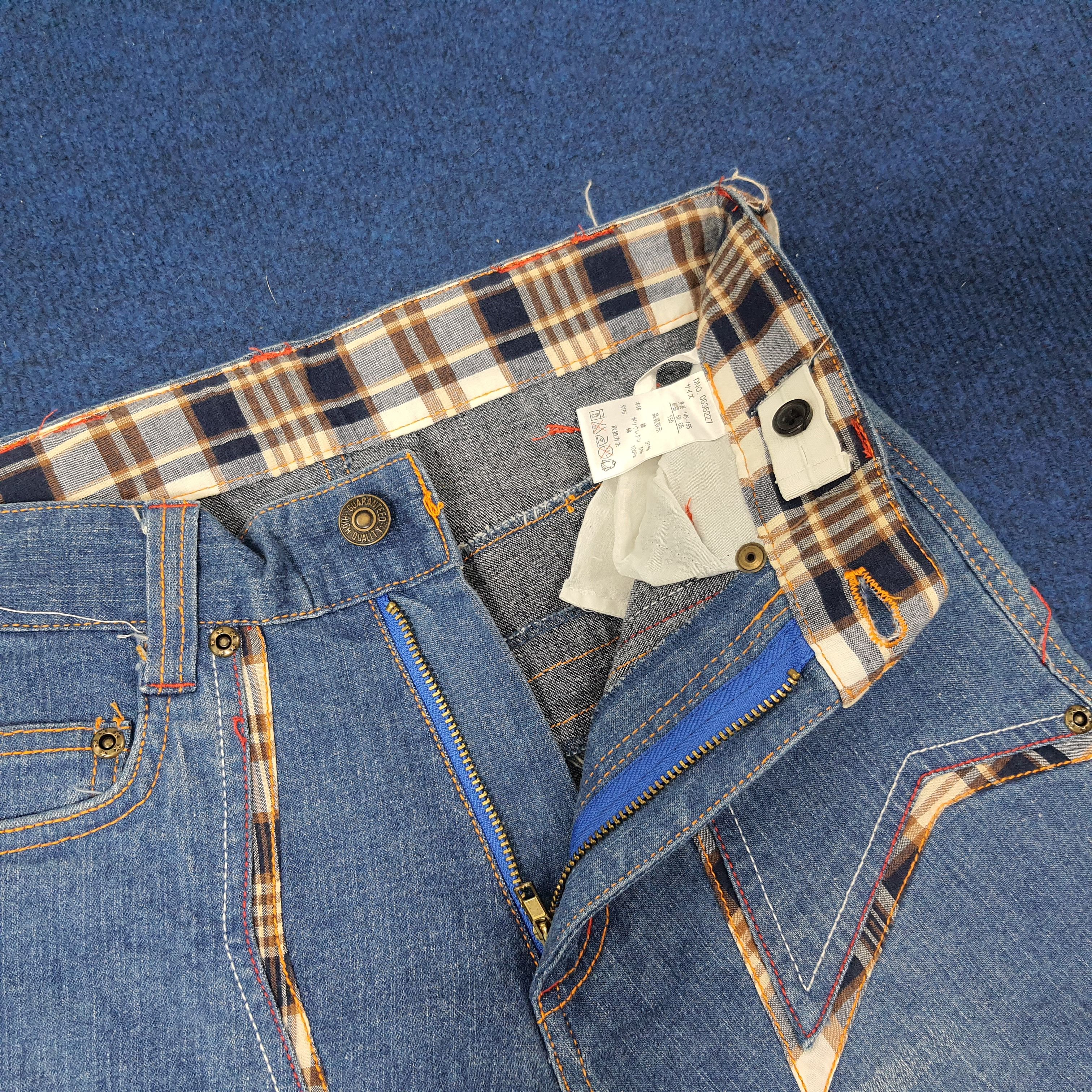 Vintage Vintage XYZ Skull Custom Logo Jeans Size US 26 / EU 42 - 5 Thumbnail