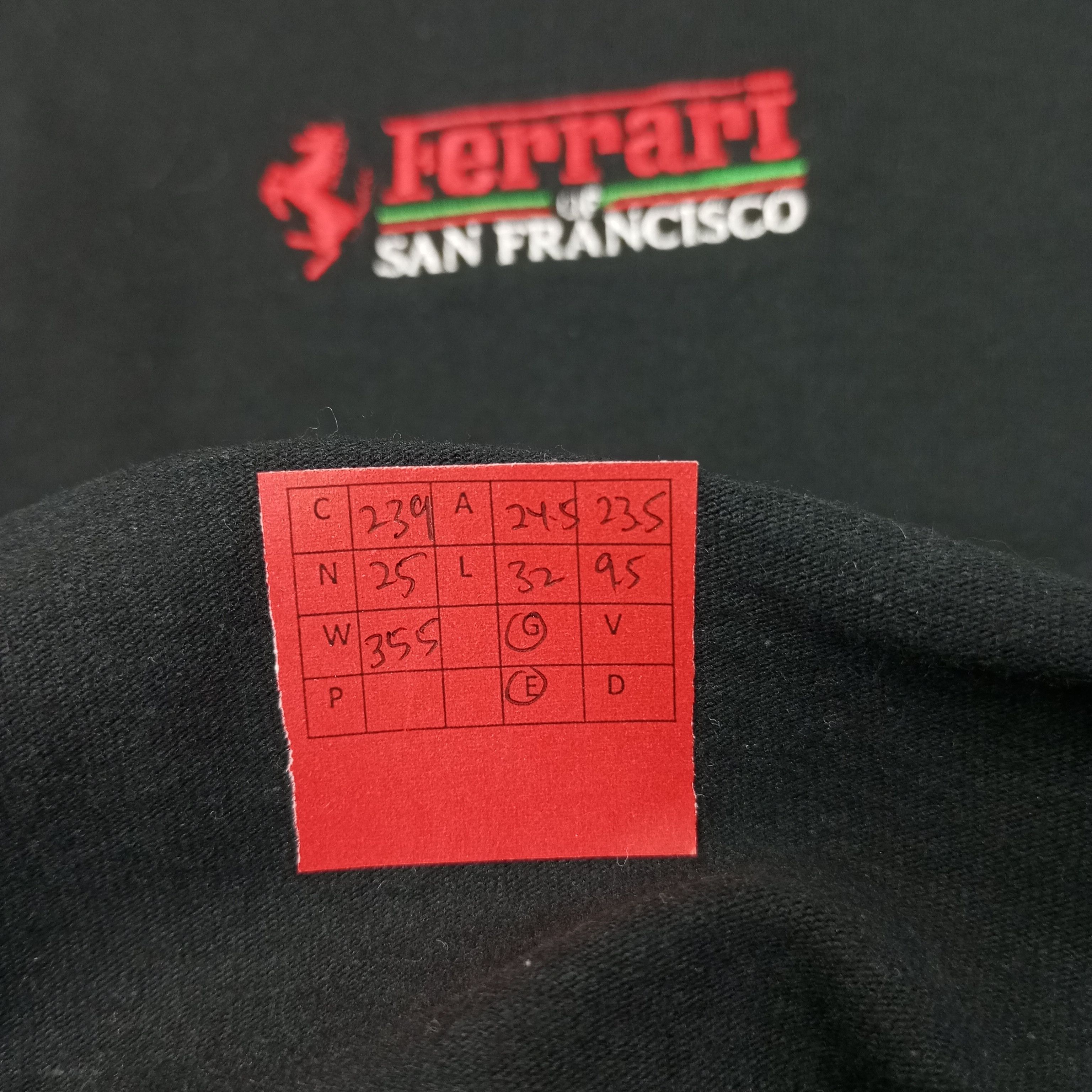 Ferrari Ferrari San Francisco Tshirt c239n25 Size US XL / EU 56 / 4 - 6 Thumbnail