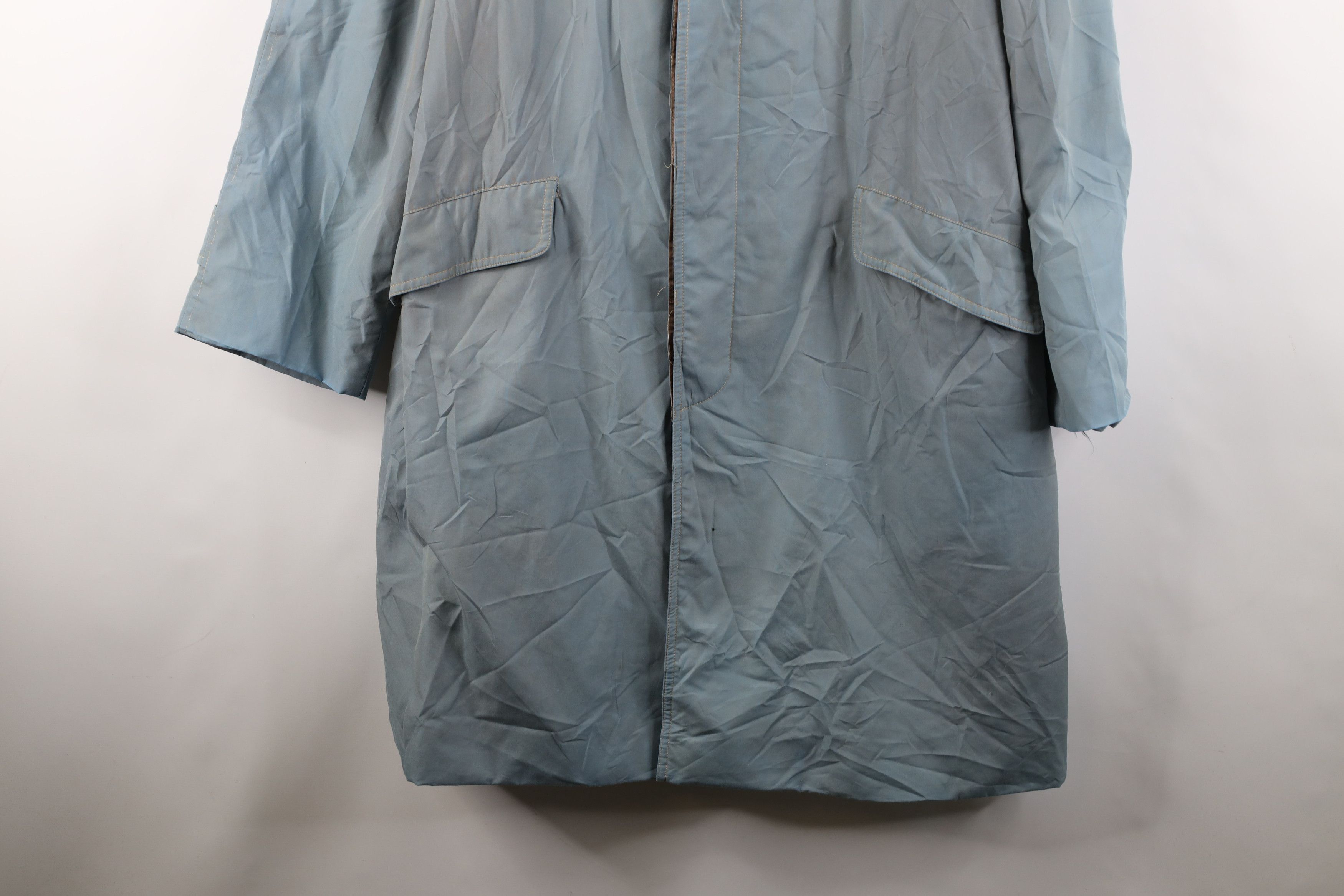 Vintage Vintage 50s 60s Streetwear Trench Coat Rain Jacket USA Size US XL / EU 56 / 4 - 3 Thumbnail