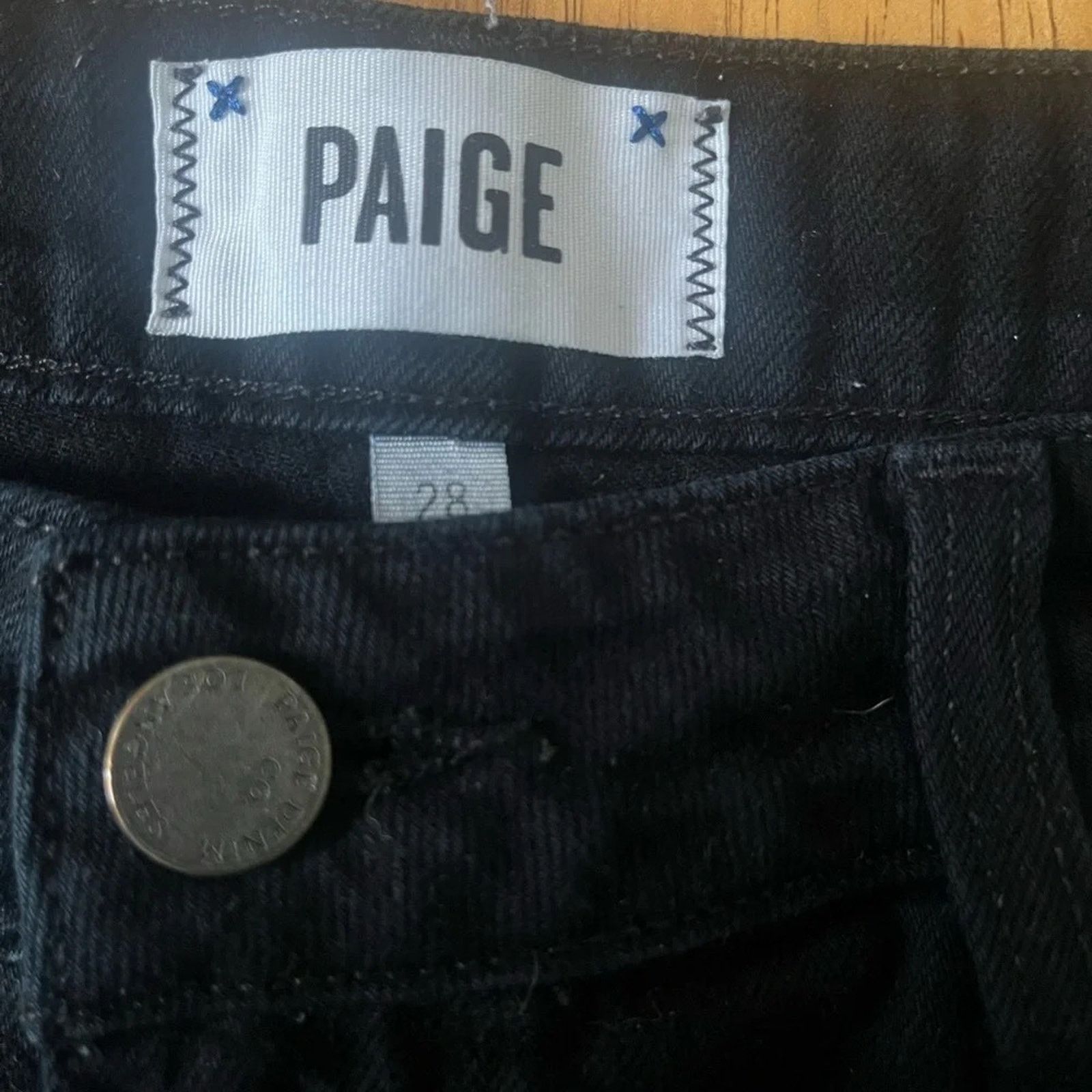 Paige Paige Jimmy Jimmy Short in black, size 28 Size 28" / US 6 / IT 42 - 3 Thumbnail
