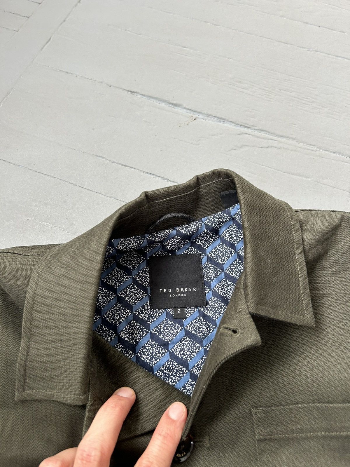 Ted Baker Ted Baker blazer jacket with pocket Size 42S - 4 Thumbnail