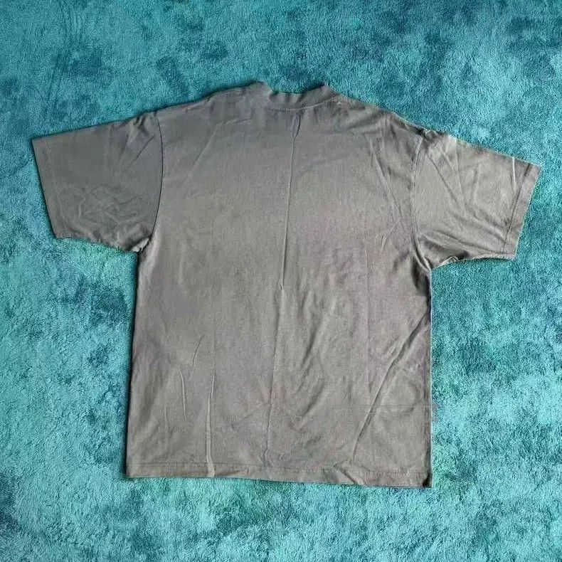 Balenciaga Balenciaga Wheat穗 BB Letter Washed Distressed Short Sleeve Size US S / EU 44-46 / 1 - 2 Thumbnail
