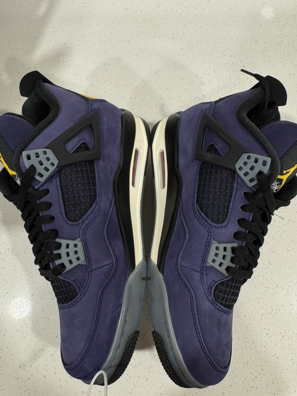 Jordan Brand Jordan 4 Lakers ( OBO ) Size US 9 / EU 42 - 2 Thumbnail