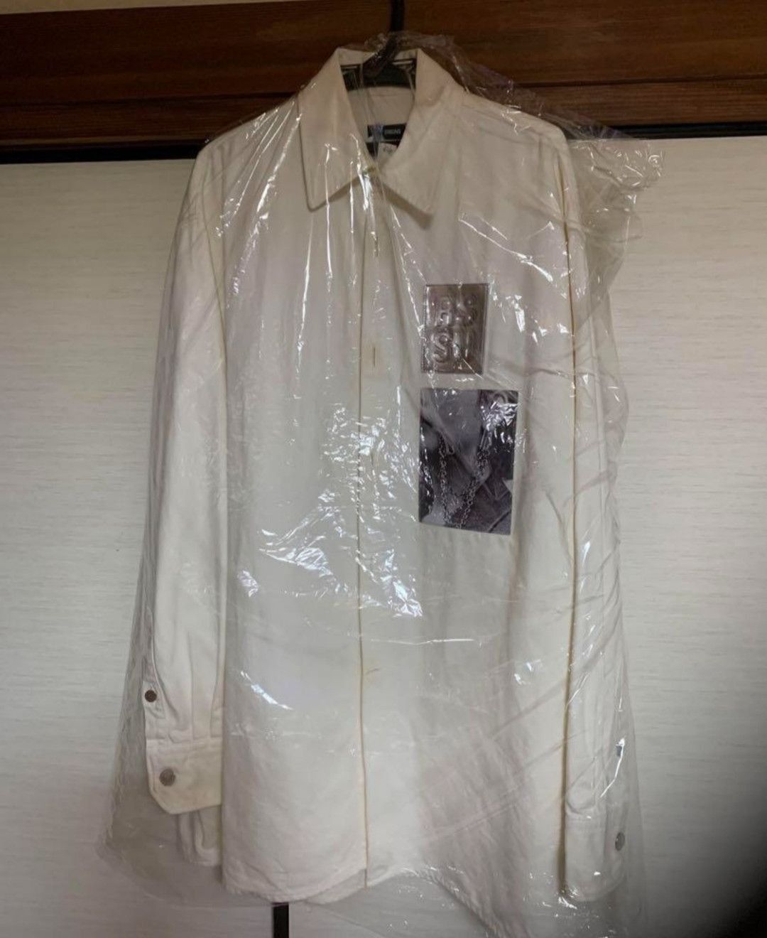 Raf Simons Raf Simons Portrait Leather Denim Shirt-2505 Size US S / EU 44-46 / 1 - 5 Thumbnail