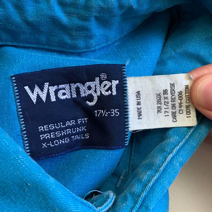 Wrangler 1990s Wrangler Striped Brushpopper Shirt | Grailed