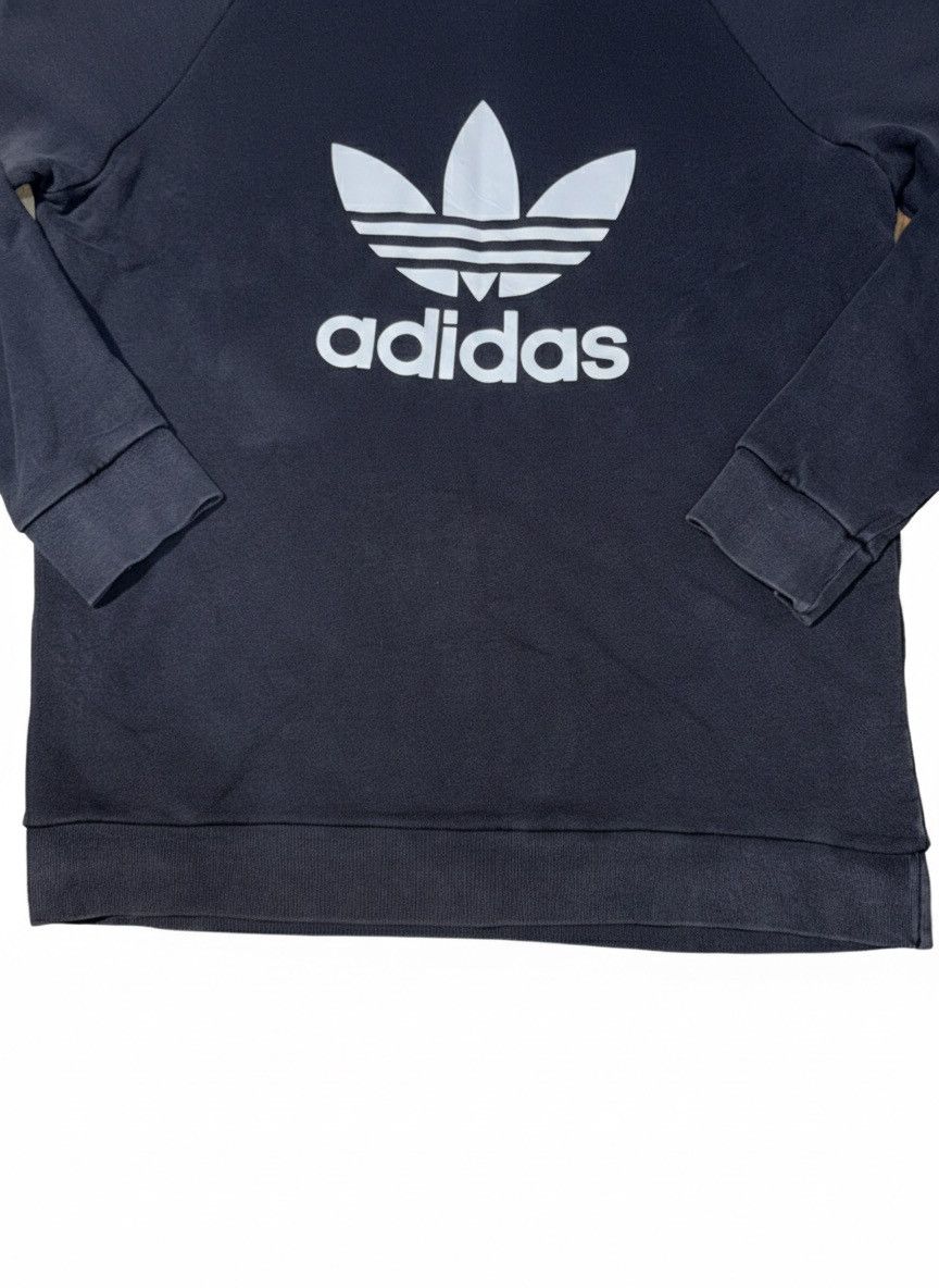 Adidas VTG x Adidas x Faded Unisex Trefoil Logo Sweatshirt Size US XXL / EU 58 / 5 - 3 Thumbnail