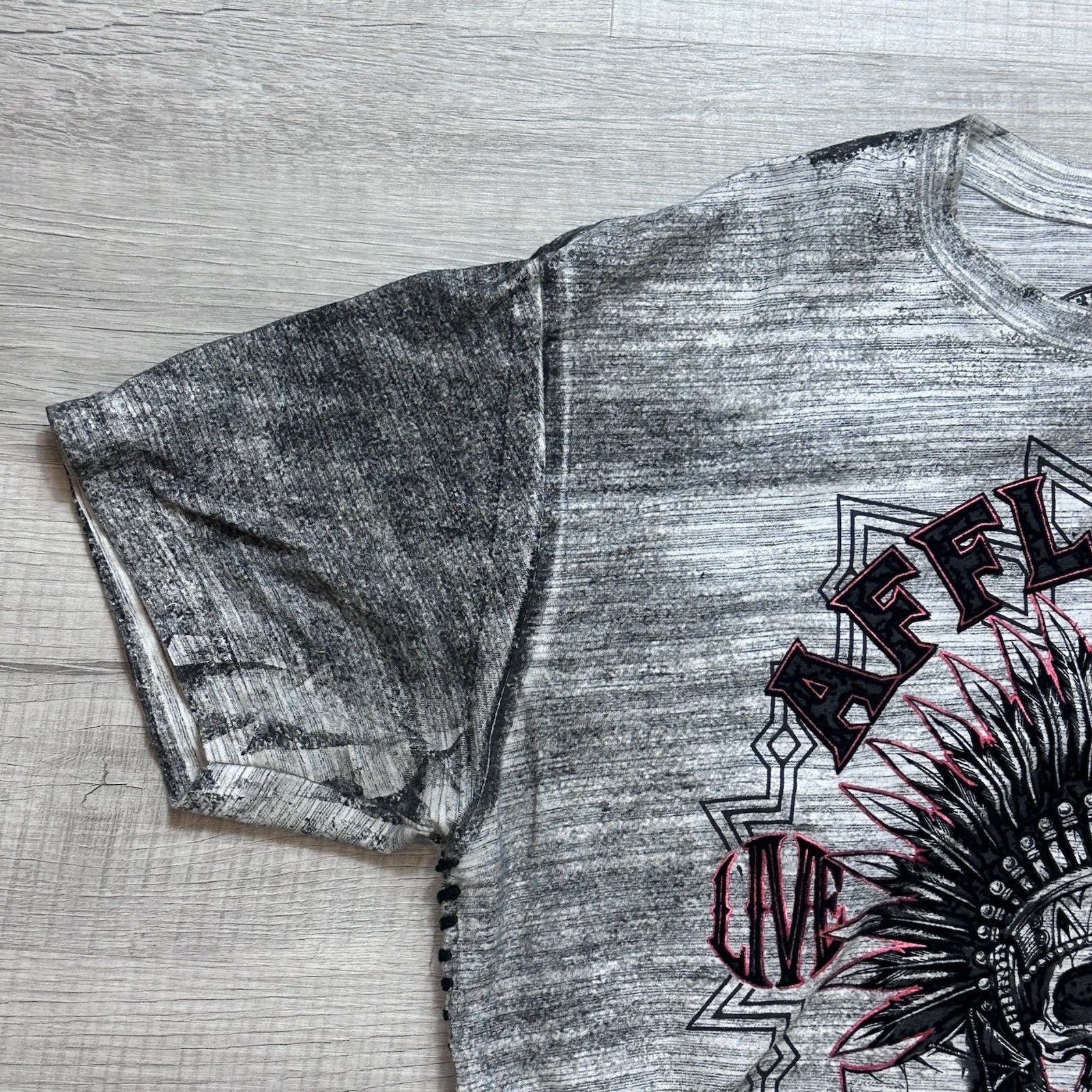 Affliction Affliction American Customs Native Roar T-Shirt Mens Large Size US L / EU 52-54 / 3 - 7 Thumbnail