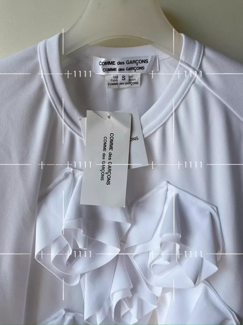 Comme des Garcons Comme Des Garcons Rose Long Sleeve T-Shirt Size S / US 4 / IT 40 - 5 Thumbnail