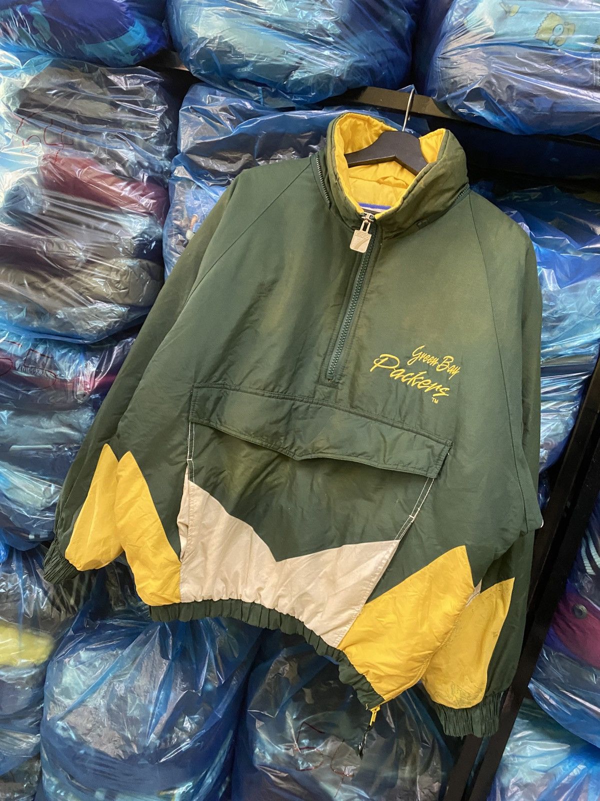 NFL Green Bay Packers NFL Pullover Jacket by Logo Athletic Size US L / EU 52-54 / 3 - 2 Thumbnail