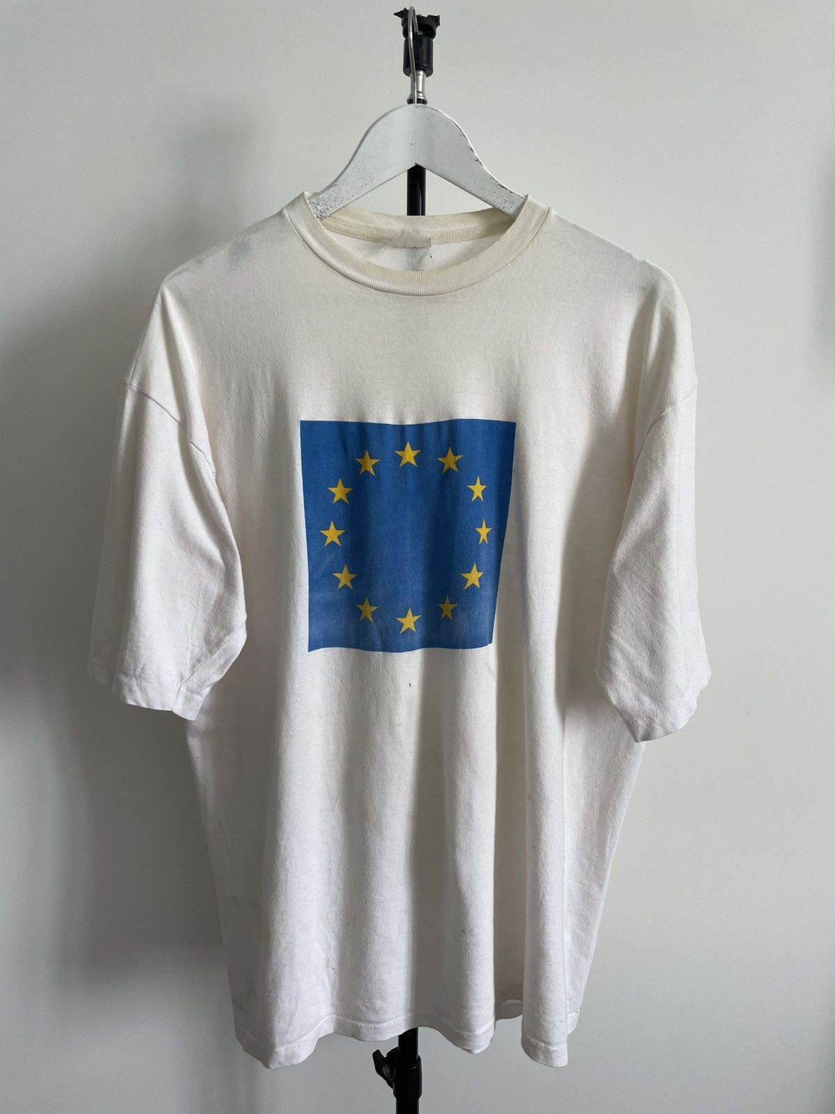 Vintage Archive Vintage 80’s European Union Flag T-Shirt RARE Size US XL / EU 56 / 4 - 2 Thumbnail