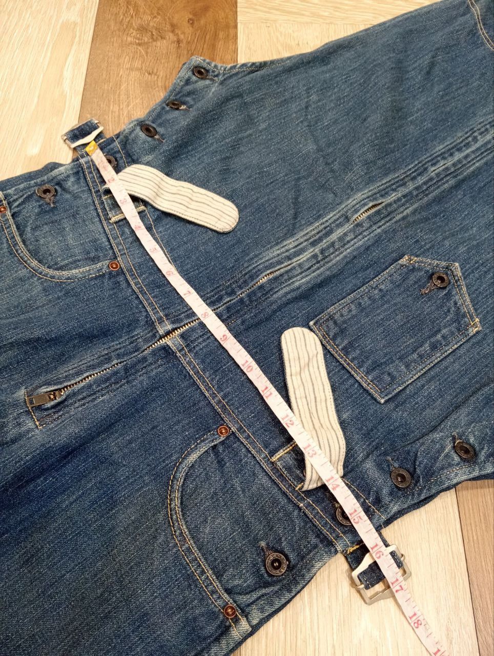Kapital KAPITAL DENIM WORKER OVERALLS - SIZE XS BLUE Size US 31 - 17 Thumbnail