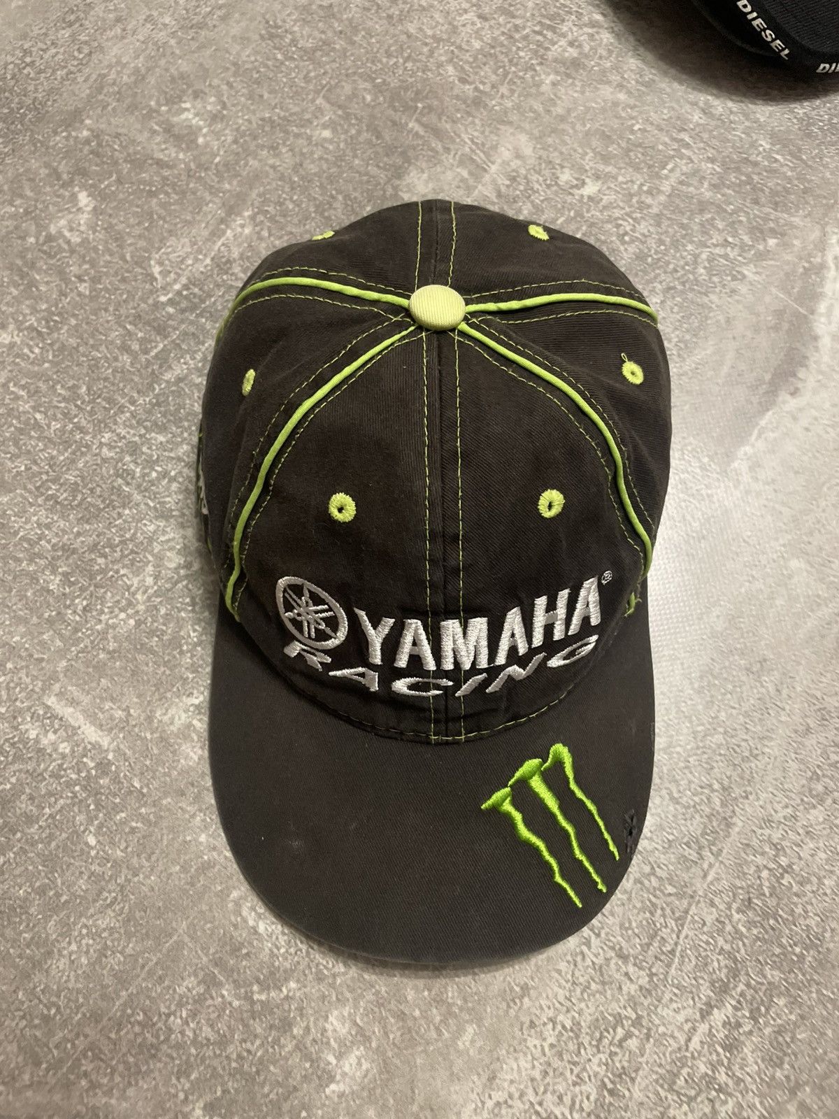 Vintage × Yamaha Vintage Yamaha Monster Energy Racing Distressed Cap Size ONE SIZE - 8 Thumbnail