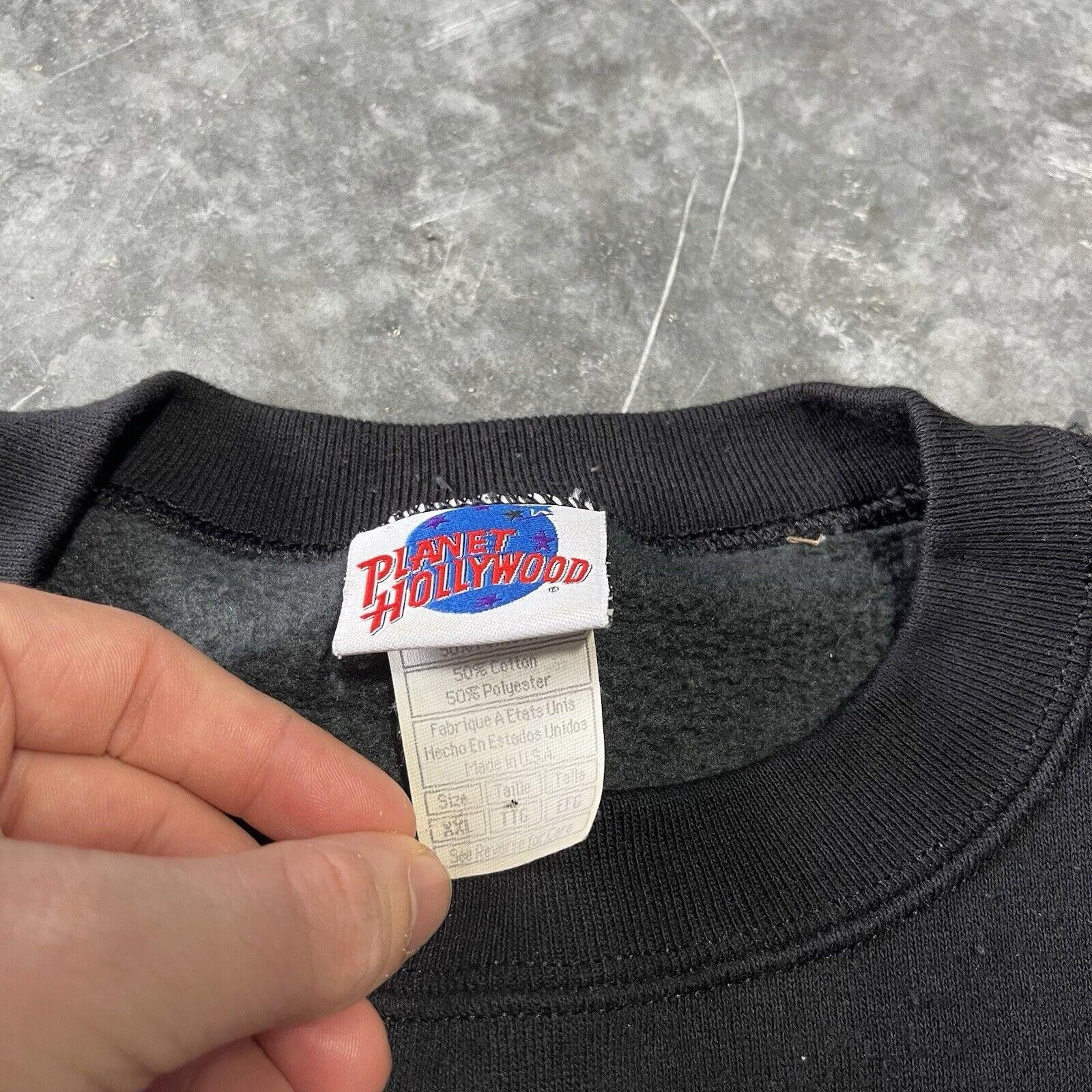 Planet Hollywood Vintage 90s Planet Hollywood Indianapolis Crewneck Size XXL Size US 40 / EU 56 - 3 Thumbnail