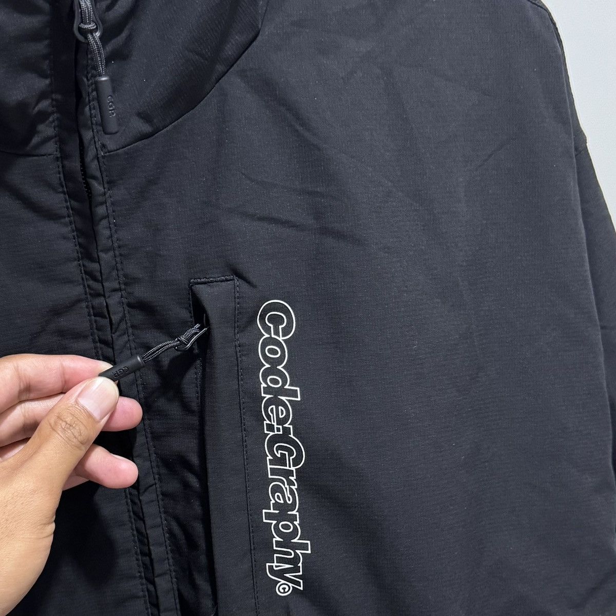 Japanese Brand Codegraphy Utility windbreaker jacket Size US L / EU 52-54 / 3 - 7 Thumbnail