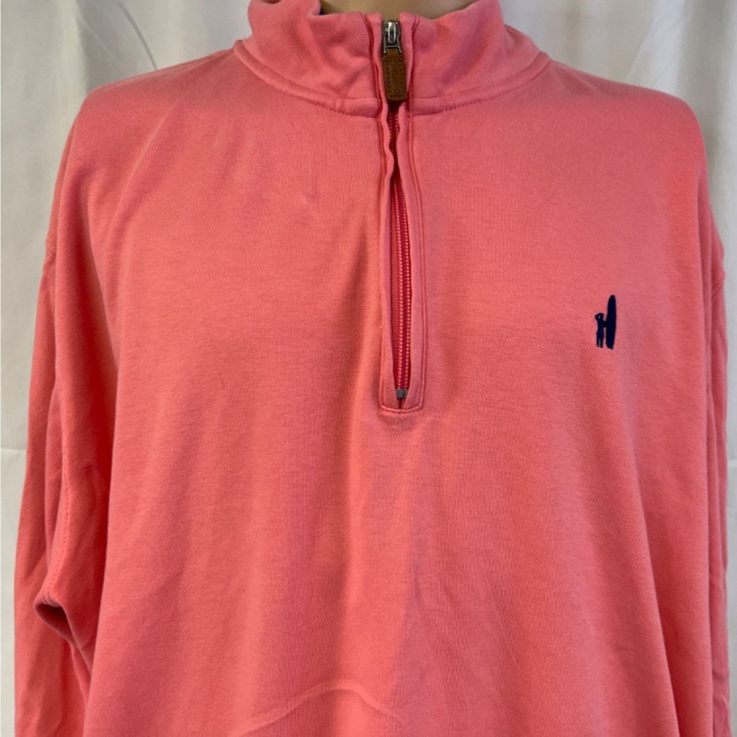 johnnie-O Johnnie-O Men's Pink Sweatshirt/Pullover Sz XL SKU 4705 Size XL / US 12-14 / IT 48-50 - 3 Thumbnail