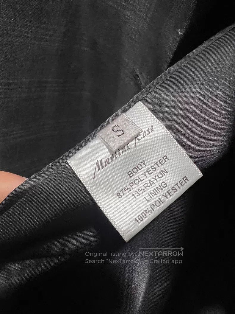 Martine Rose Martine Rose Shoulder-padded suit Size 40S - 2 Thumbnail