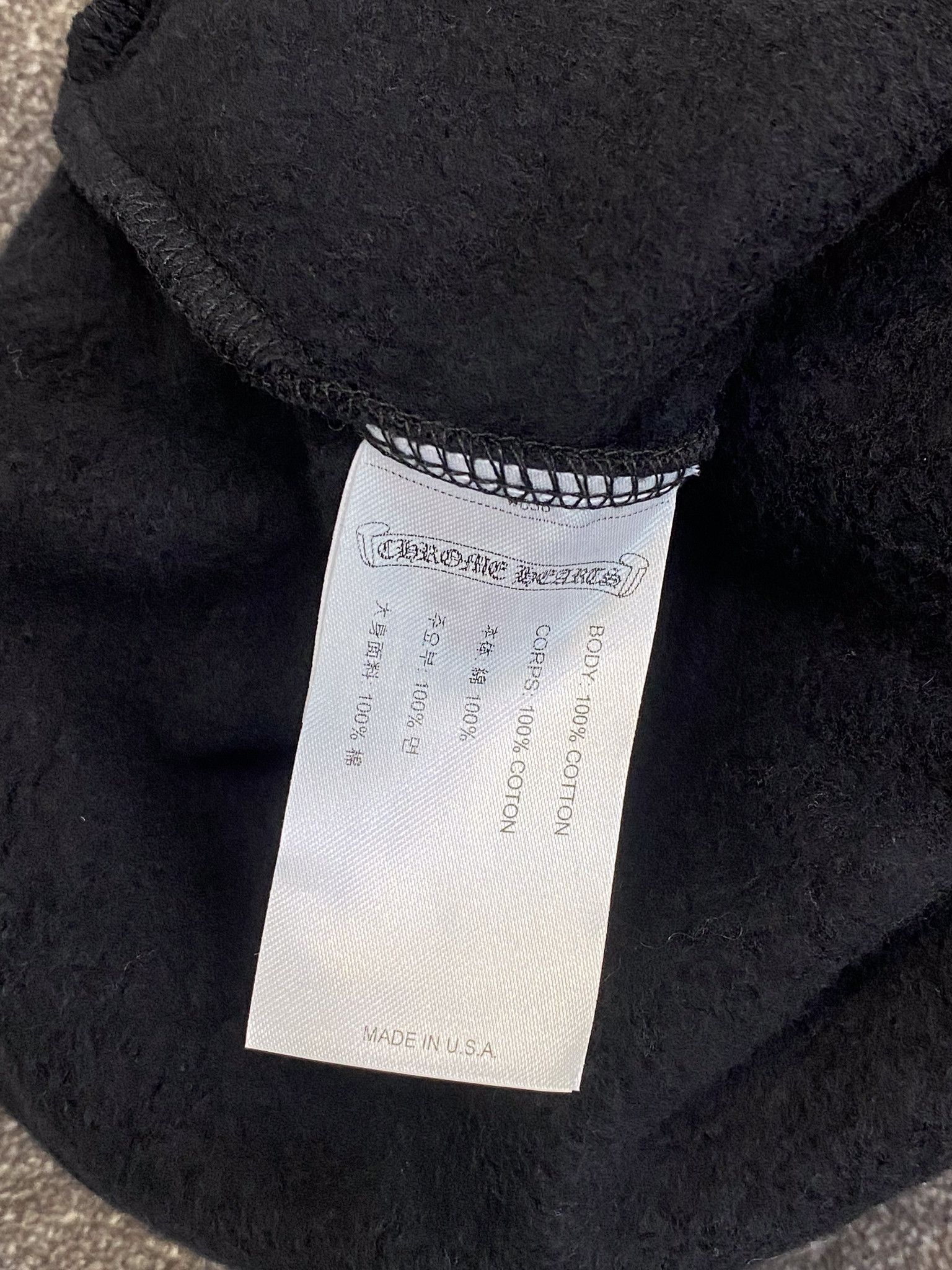 Chrome Hearts CHROME HEARTS LA Exclusive Hoodie BLACK Size US M / EU 48-50 / 2 - 7 Thumbnail