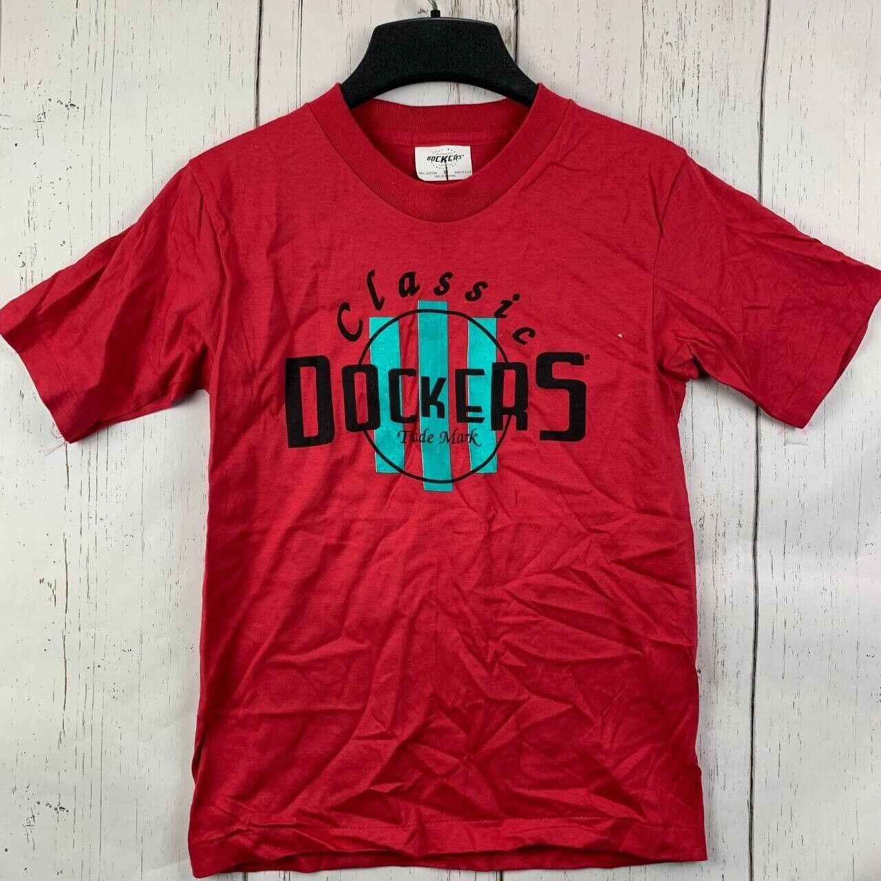 Dockers Vintage Classic Dockers Medium Casual T-Shirt Red New Men Size US M / EU 48-50 / 2 - 1 Thumbnail