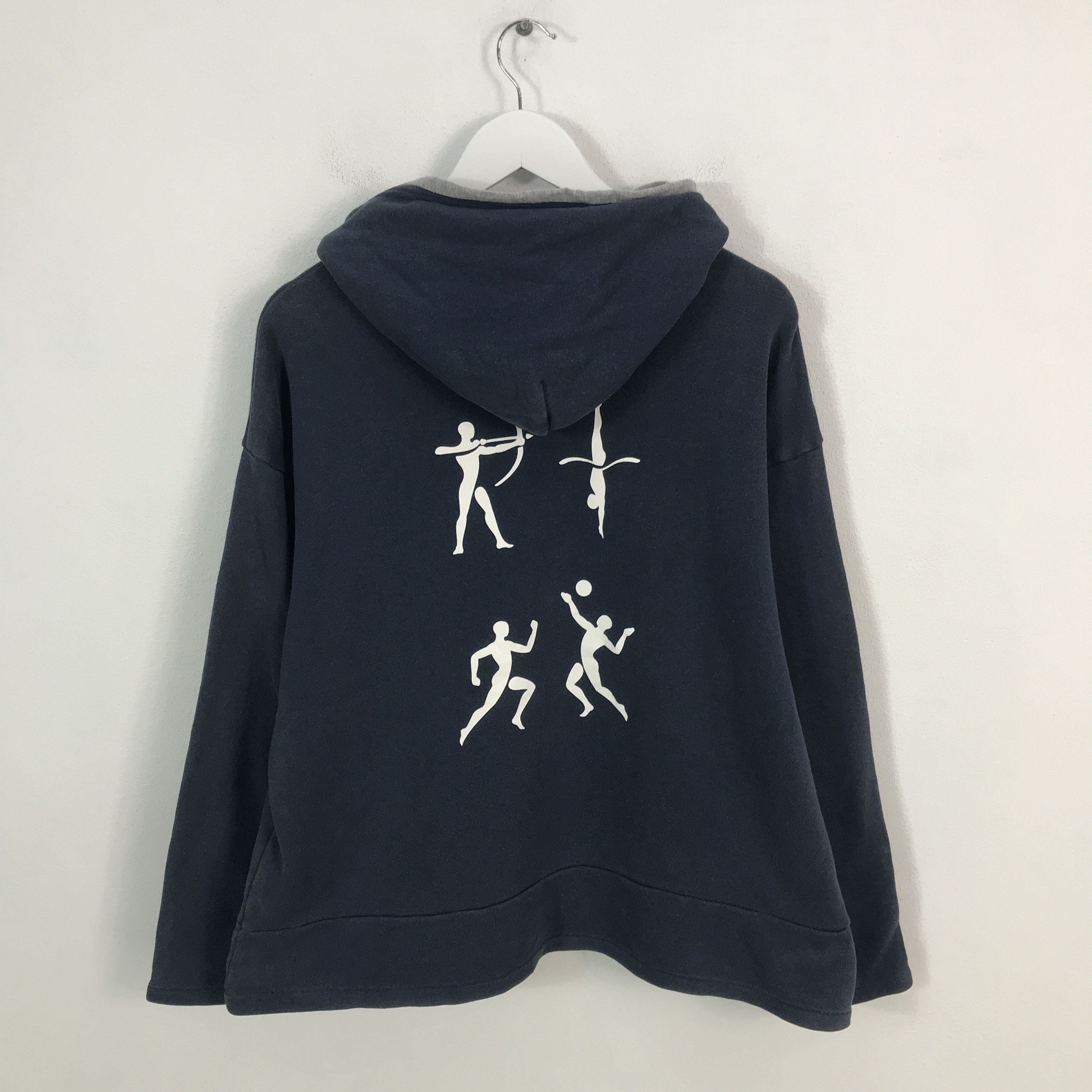 Mizuno Mizuno Olympic Games Collection Hoodie Sweatshirt Size US L / EU 52-54 / 3 - 1 Thumbnail