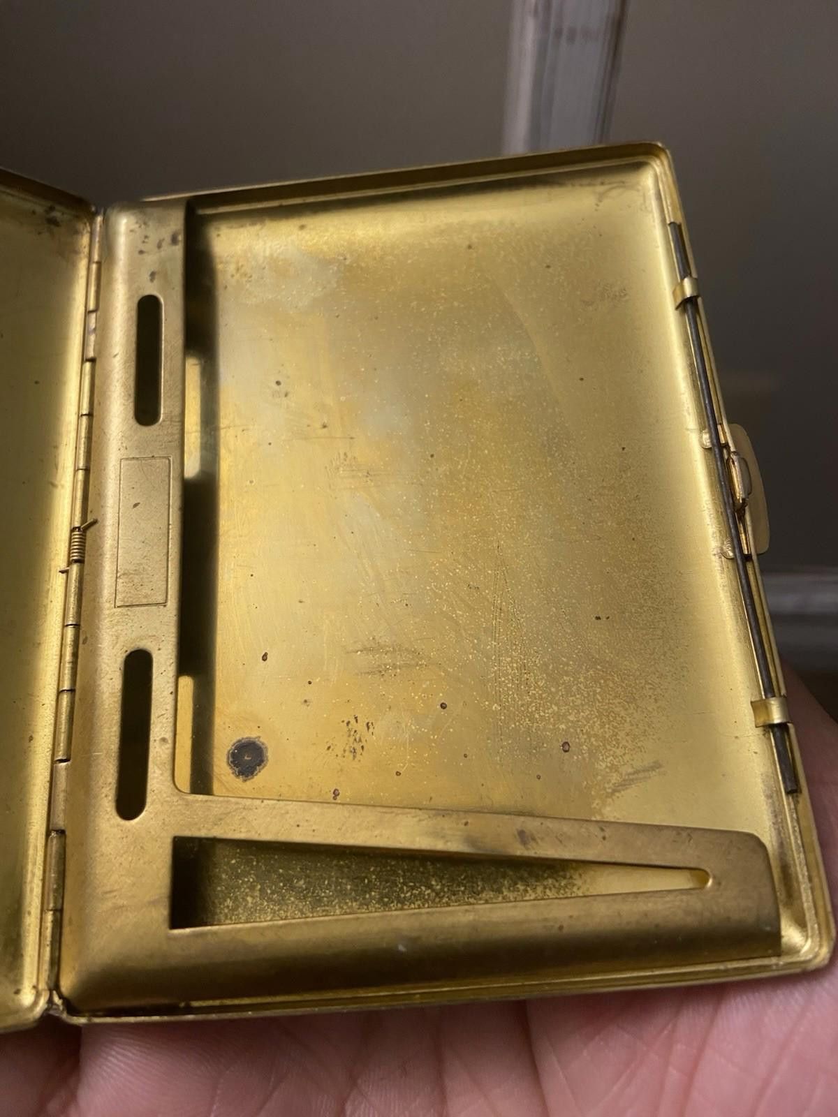 Vintage Suntory Whiskey Vintage Jigger Bar Brass Cigarette Card Case Size ONE SIZE - 11 Thumbnail