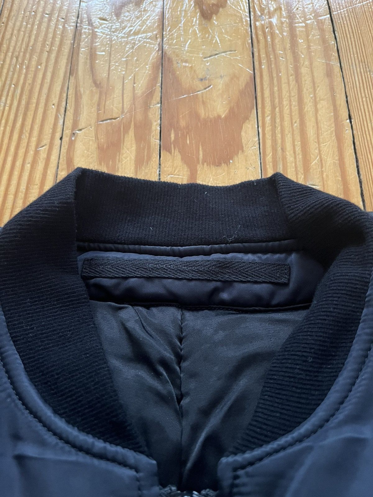 Julius FW19 Julius Cargo Bomber MA-1 Nylon Jacket Black Size US L / EU 52-54 / 3 - 5 Thumbnail
