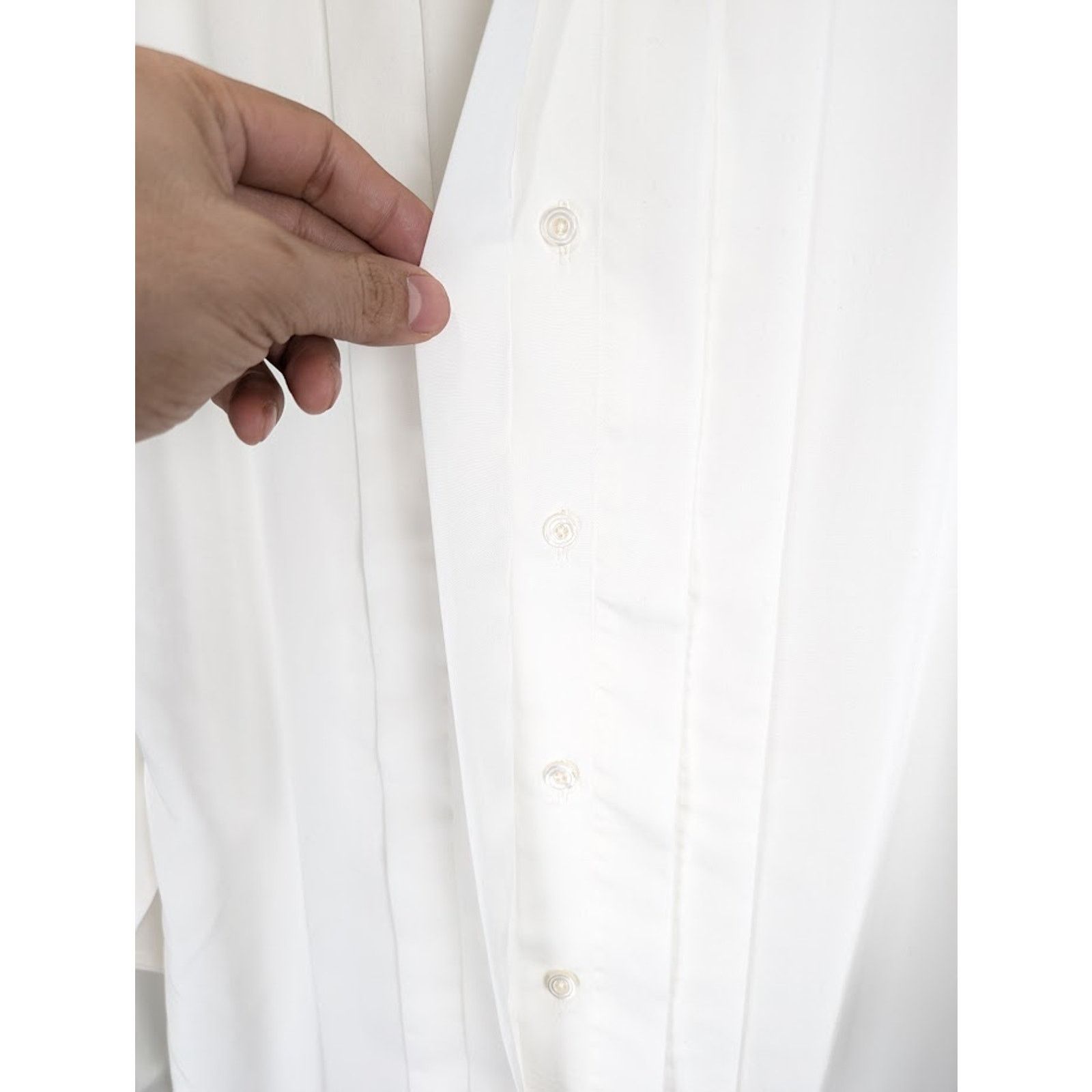 Tom Ford o1rshd1 Button Shirt in White Size US M / EU 48-50 / 2 - 11 Thumbnail