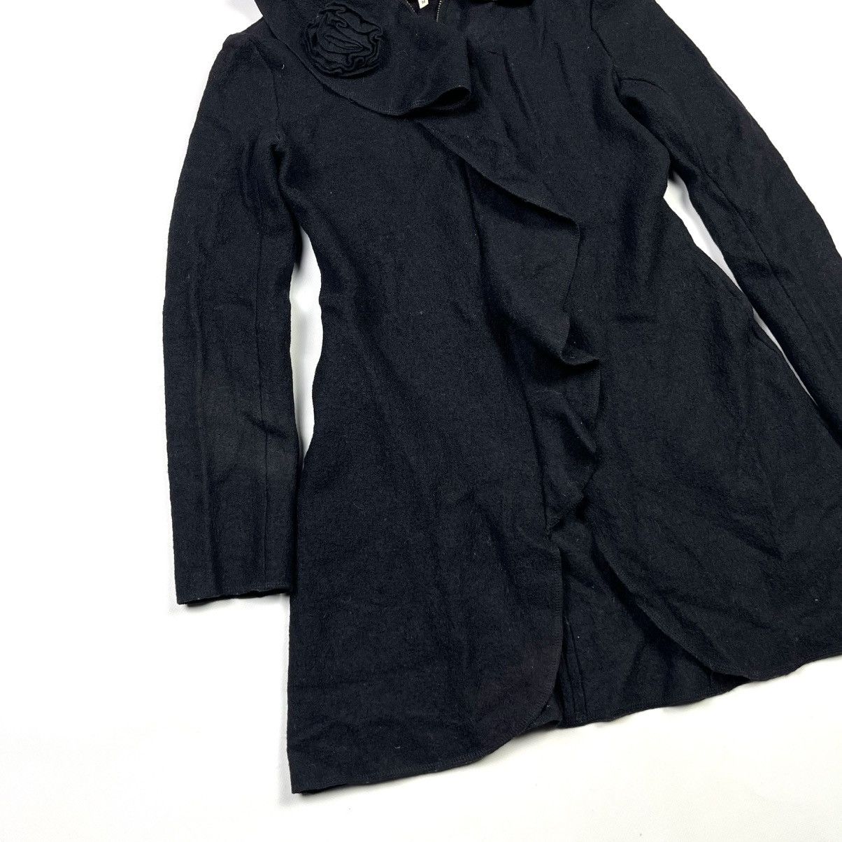 Miu Miu Miu Miu Vintage Wool Coat Archival Rare Black Size M / US 6-8 / IT 42-44 - 2 Thumbnail
