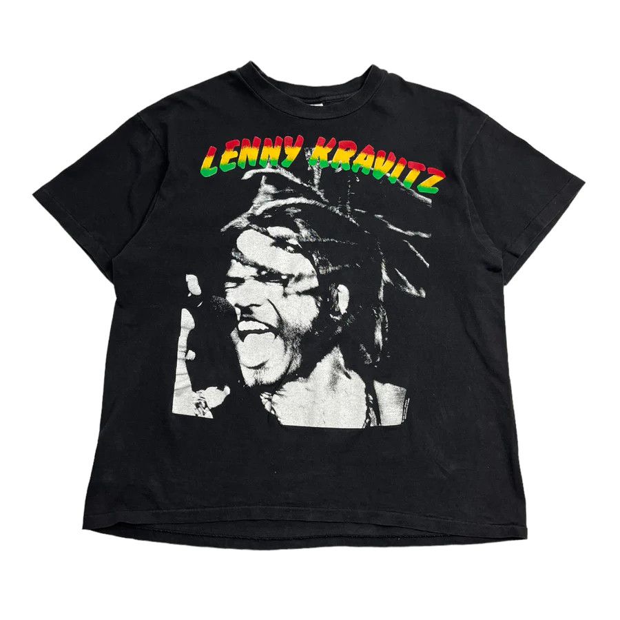 image of Vintage 1991 Lenny Kravitz There’S Only The Truth Tee in Black, Men's (Size XL)