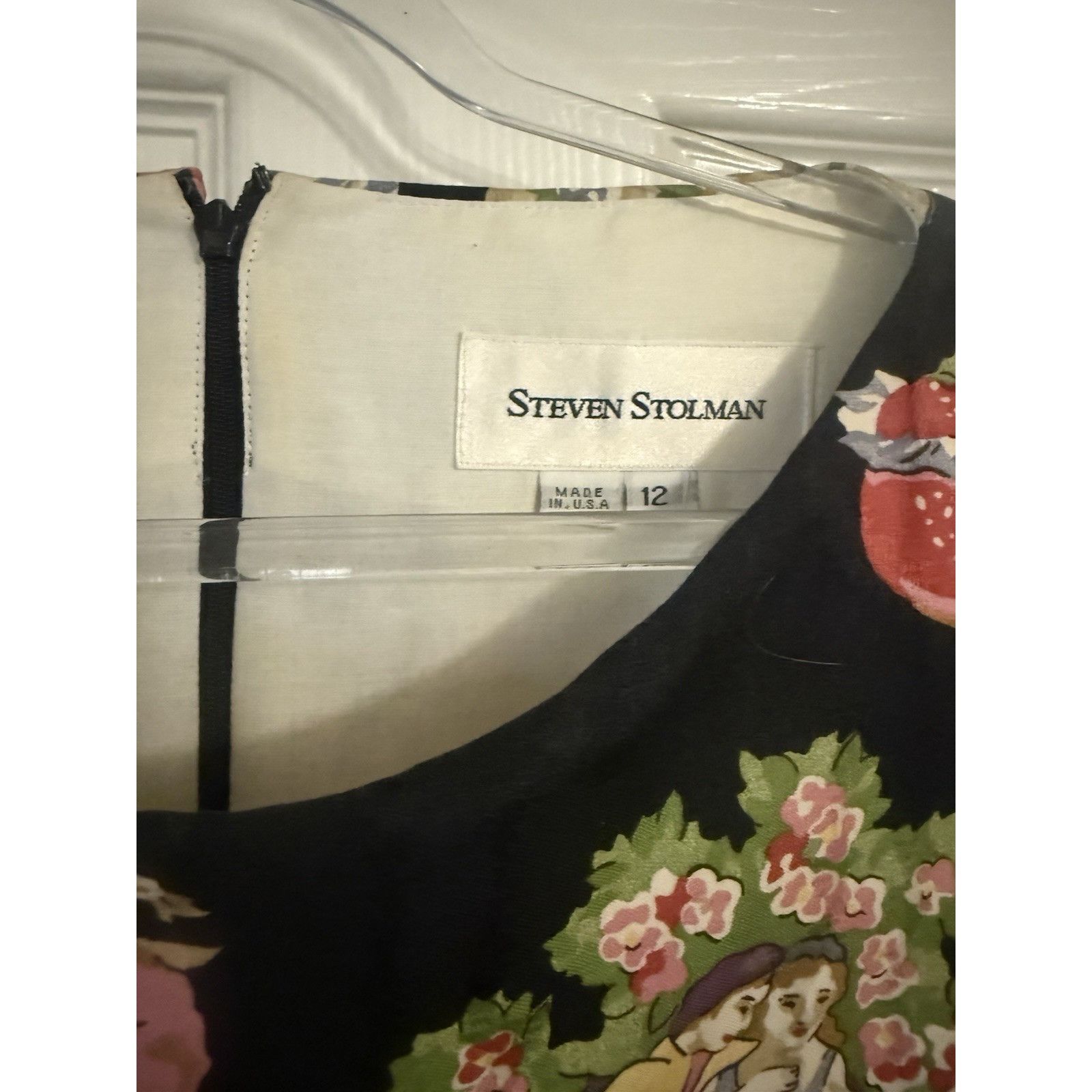 Vintage Vintage Steven Stolman Dress Size 12 Bridgerton Style Era Pr Size XL / US 12-14 / IT 48-50 - 2 Thumbnail